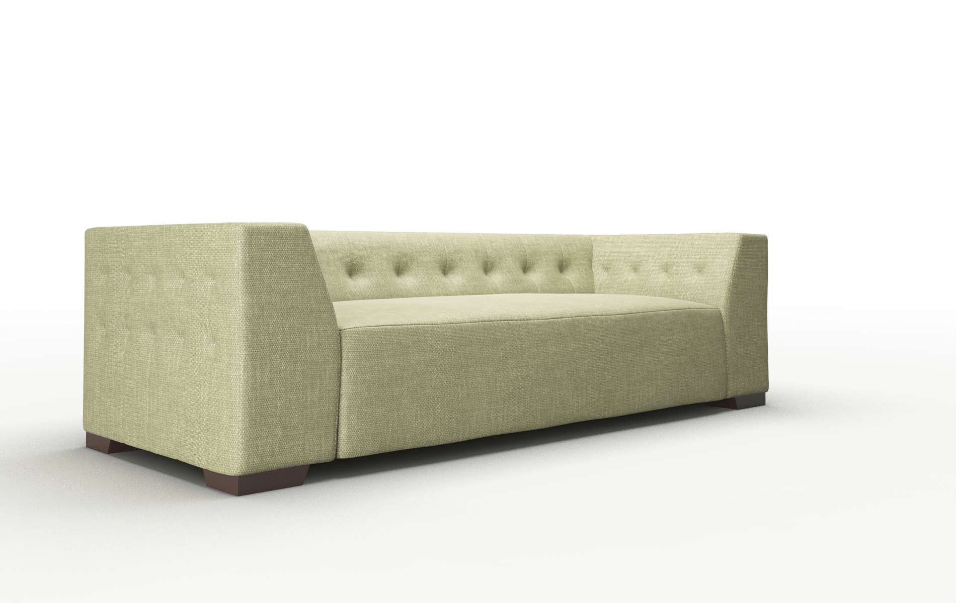 Palermo Durham Lime Sofa espresso legs 2
