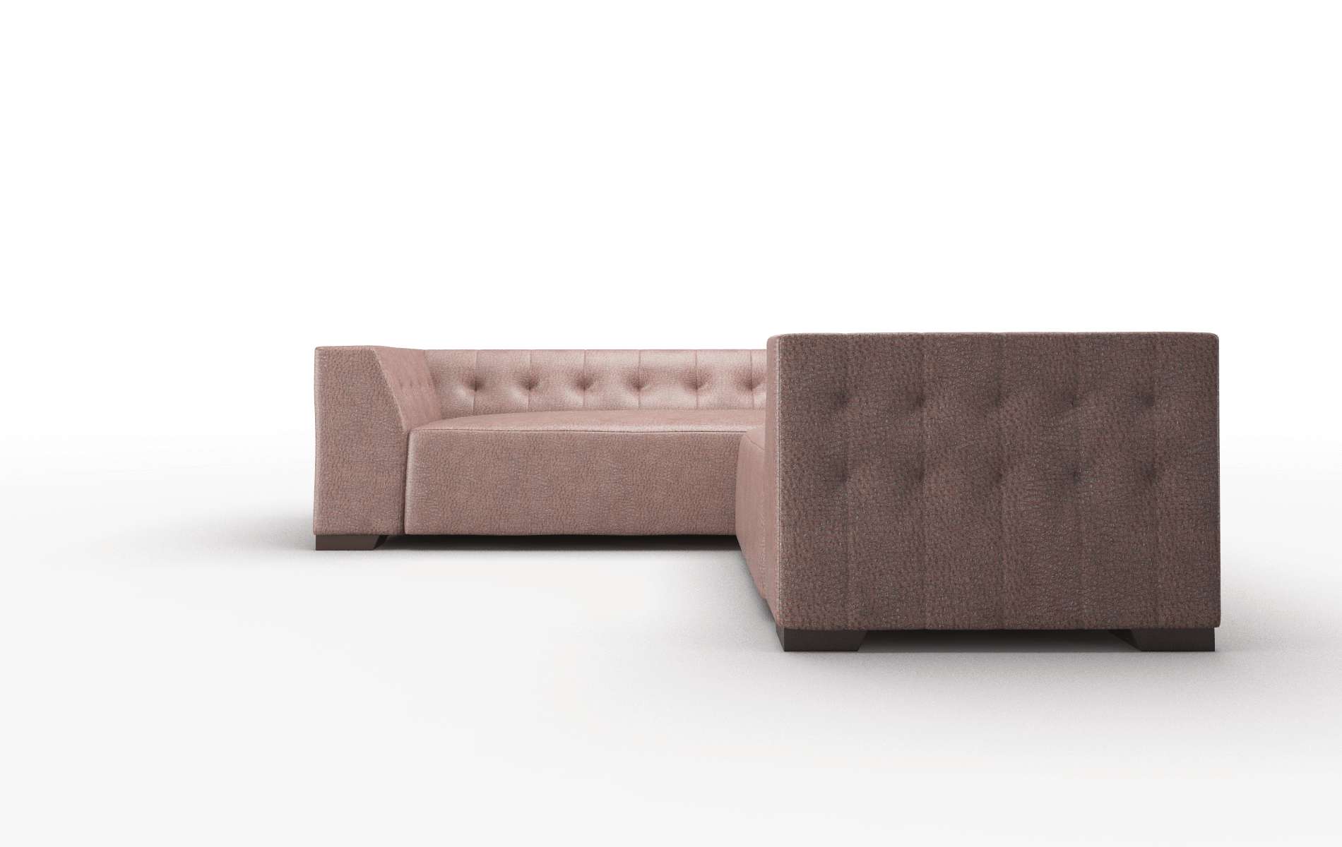 Palermo Ford Brown Sectional espresso legs 5