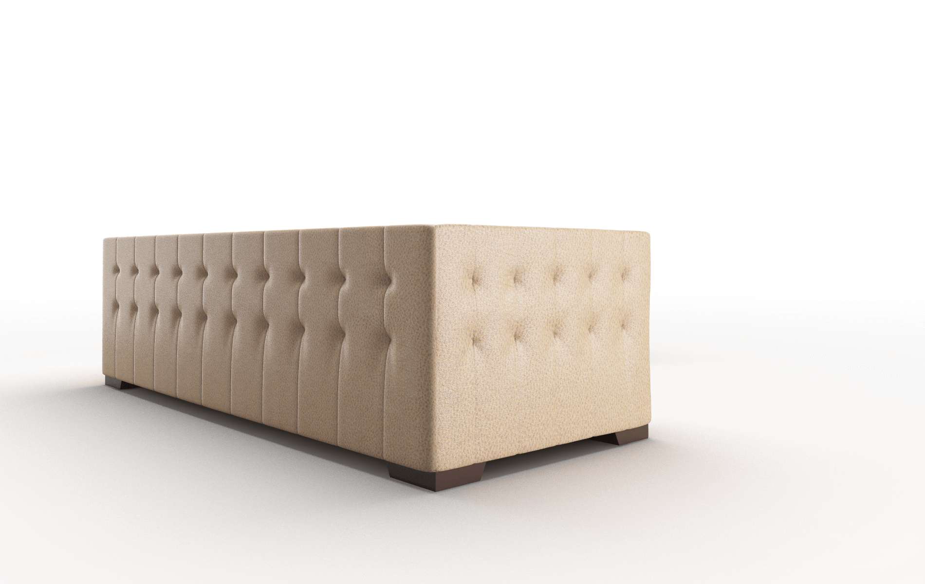 Palermo Ford Dune Sectional espresso legs 3