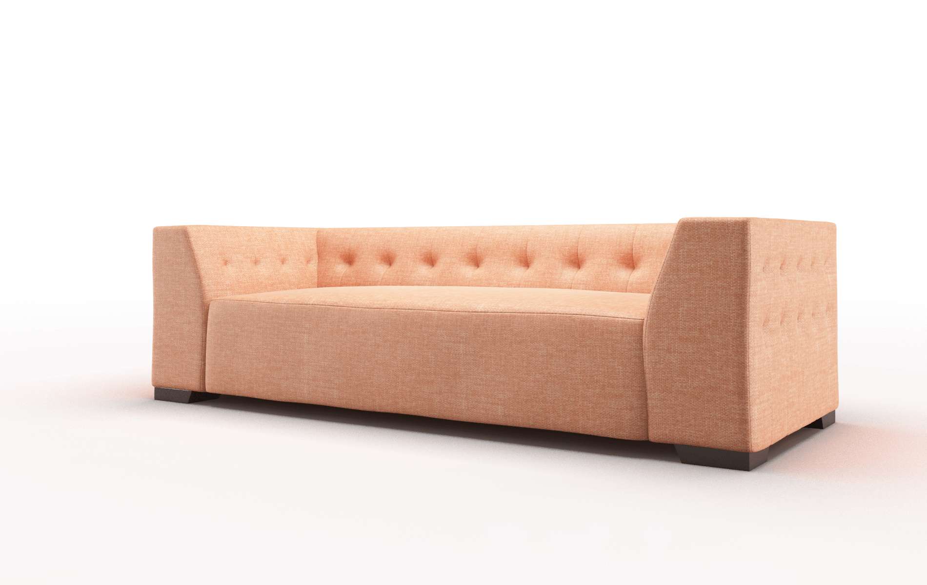 Palermo Hepburn Appricot Sofa espresso legs 4