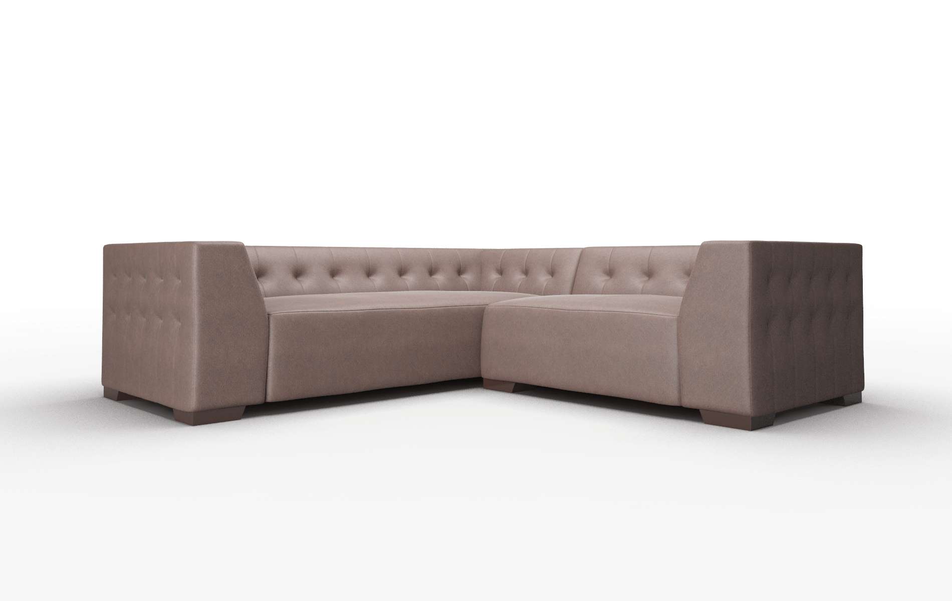 Palermo Insight Cafe Sectional espresso legs 1