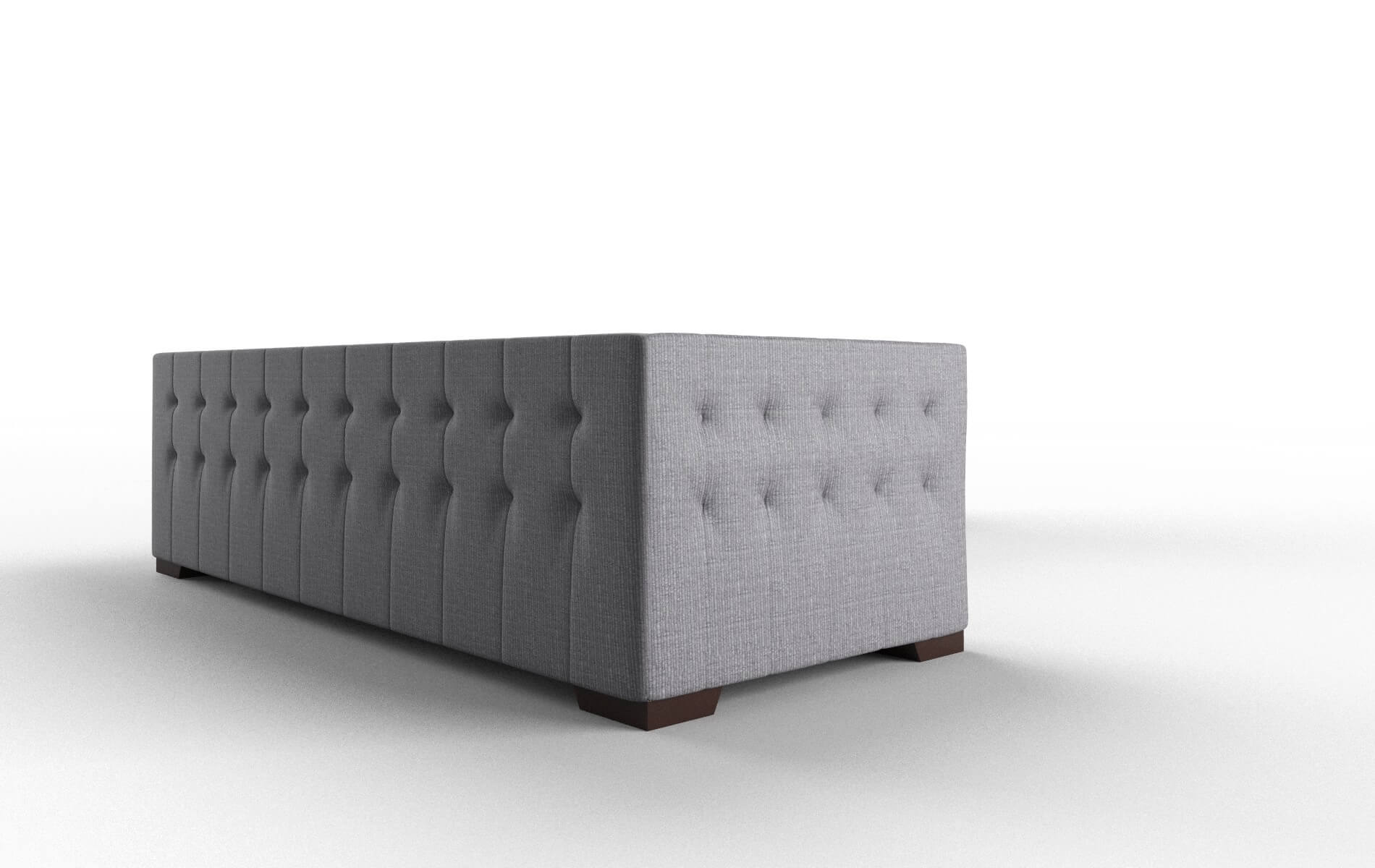 Palermo Insight Denim Sectional espresso legs 3