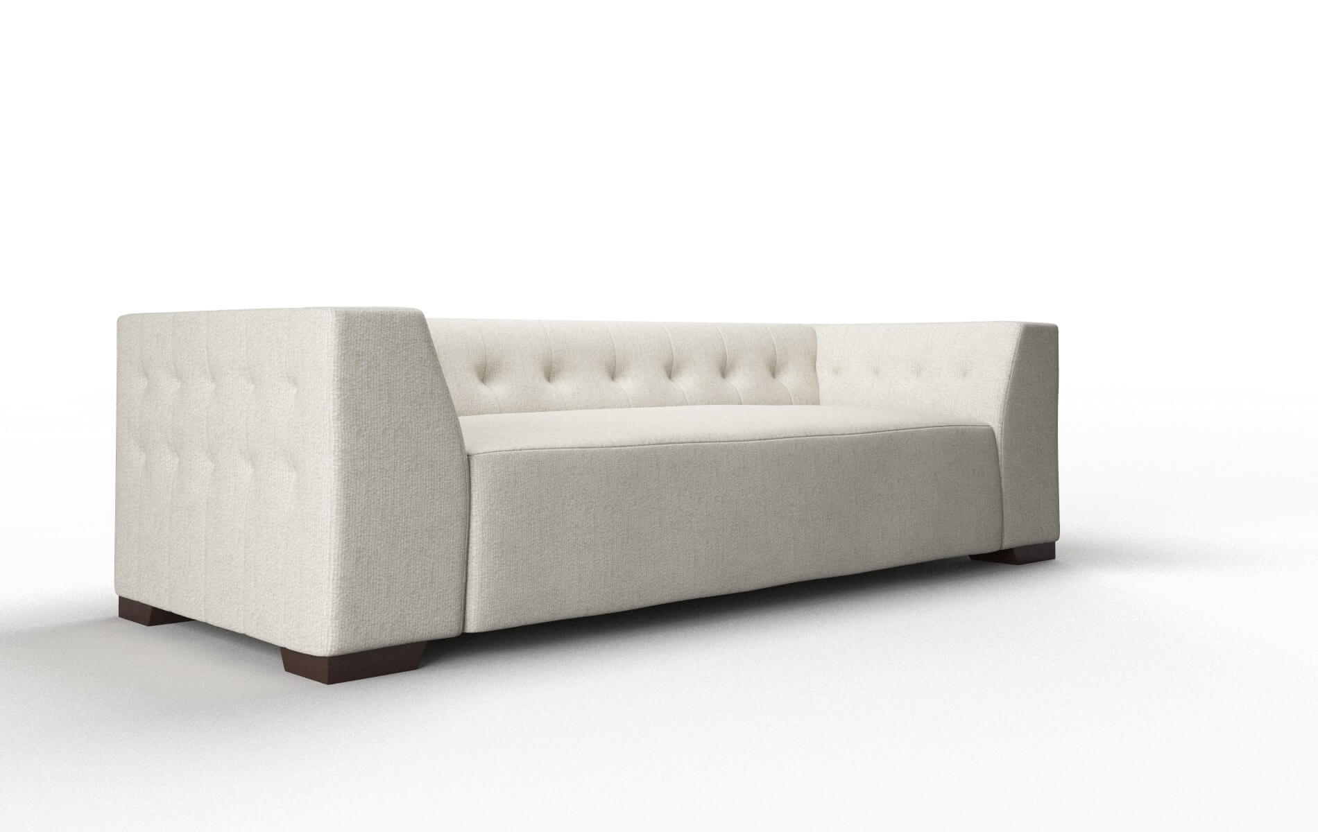 Palermo Insight Dove Sofa espresso legs 2