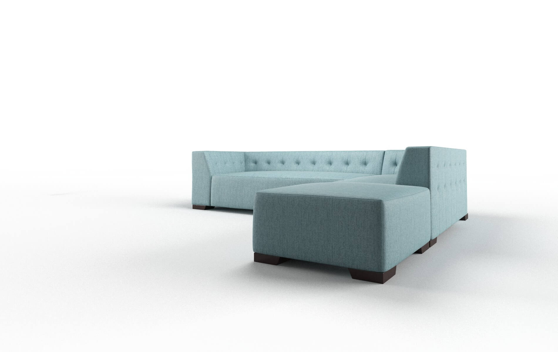 Palermo Insight Peacock Panel espresso legs 4