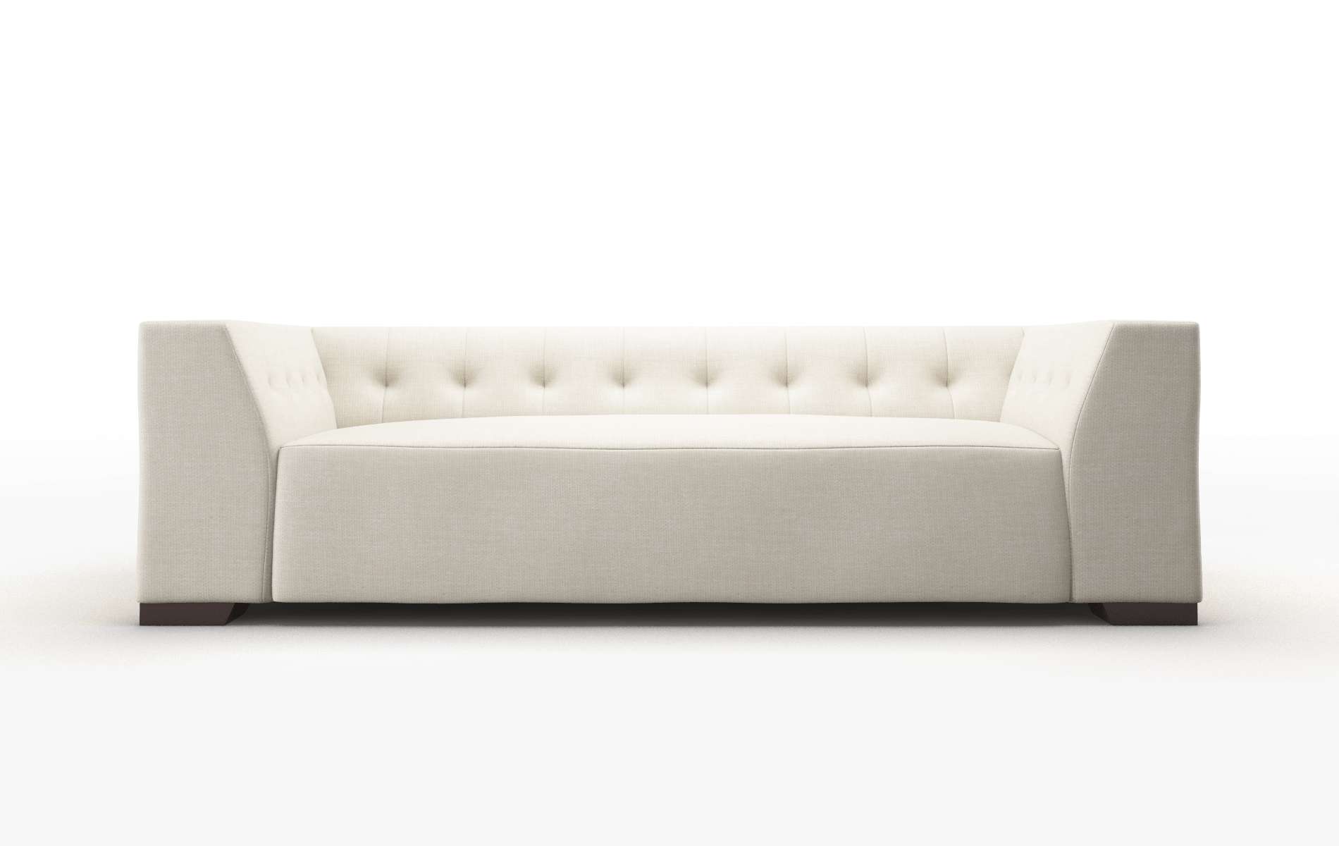 Palermo Keylargo Almond Sofa espresso legs 1