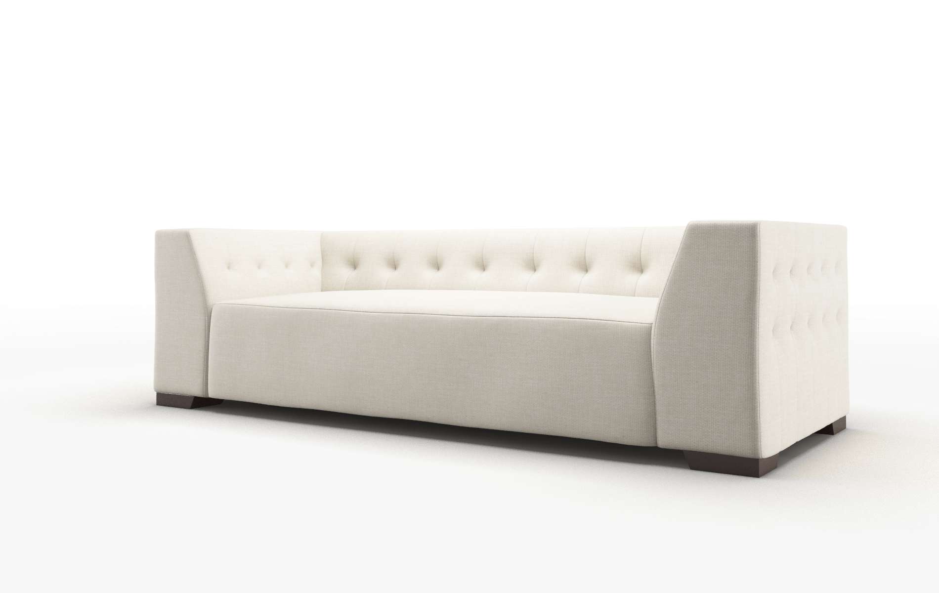 Palermo Keylargo Almond Sofa espresso legs 4