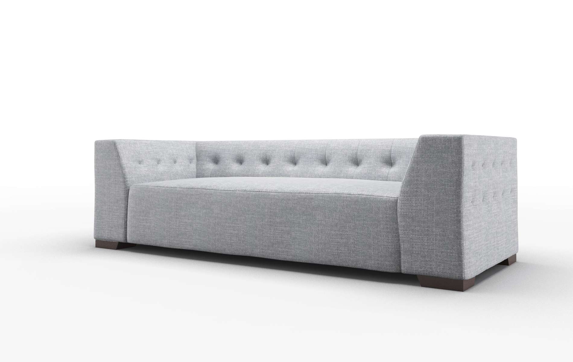 Palermo Keylargo Ash Sofa espresso legs 4
