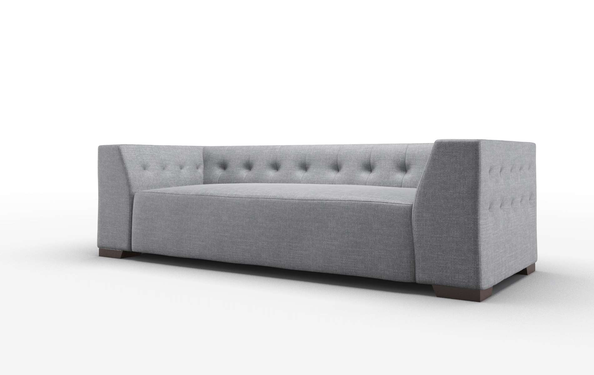Palermo Keylargo Graphite Sofa espresso legs 4