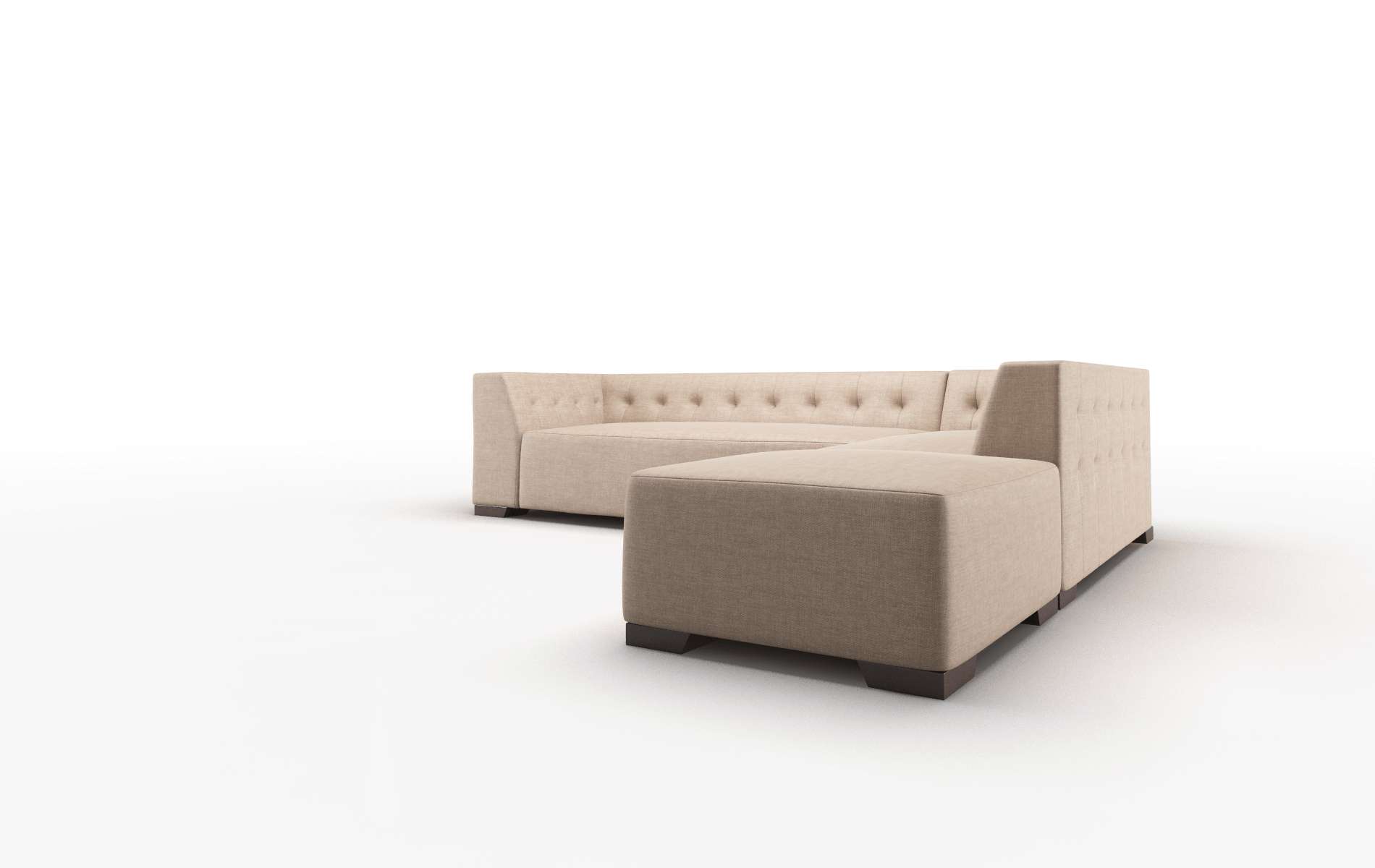 Palermo Keylargo Mink Panel espresso legs 4