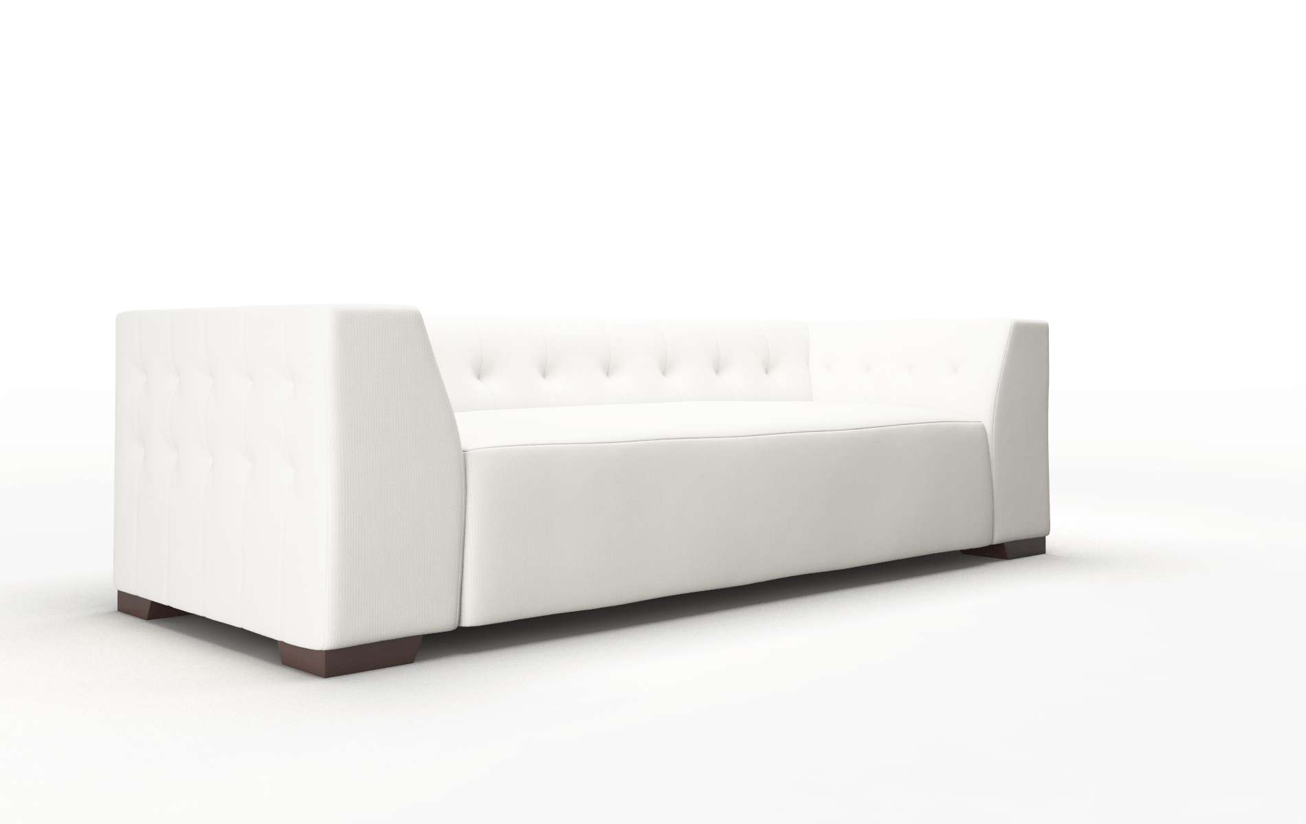 Palermo Keylargo Oatmeal Sofa espresso legs 2