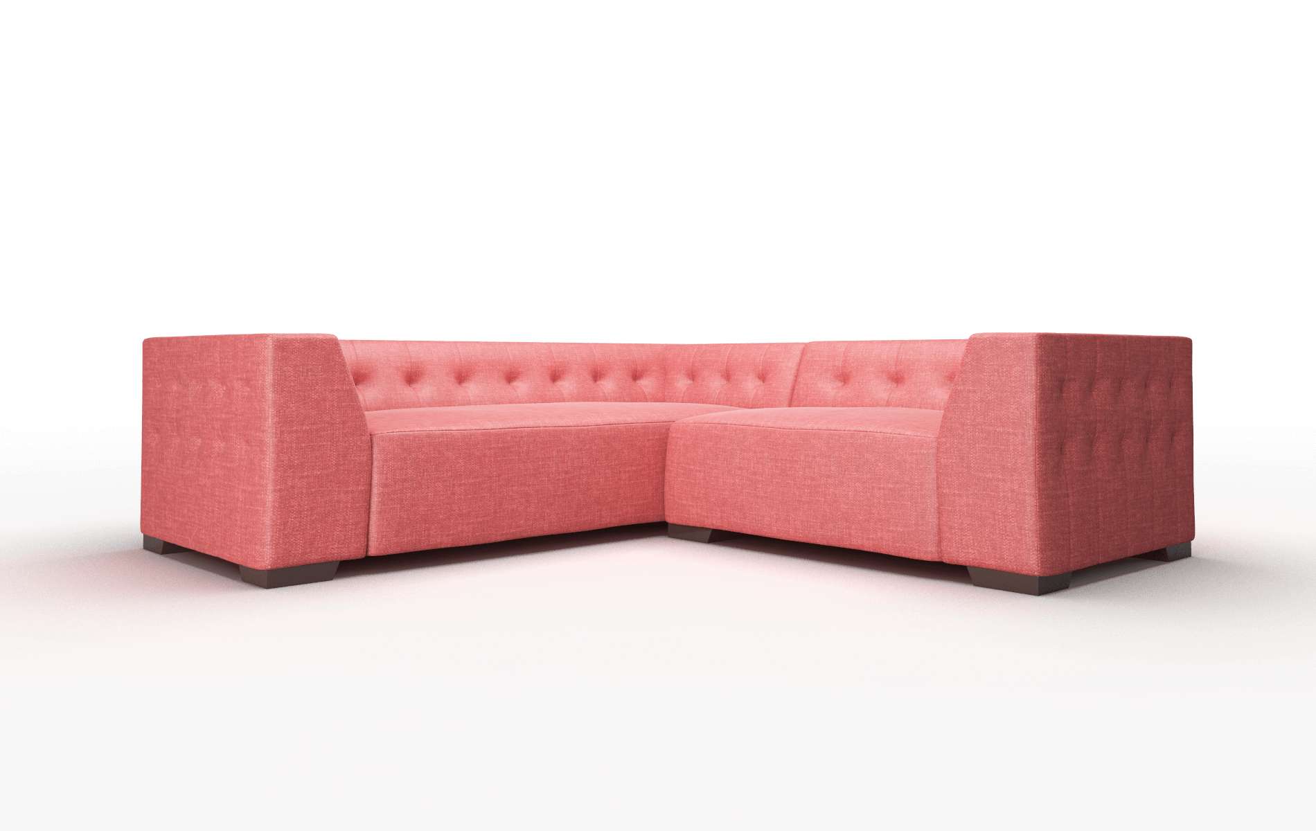 Palermo Keylargo Ruby Sectional espresso legs 1