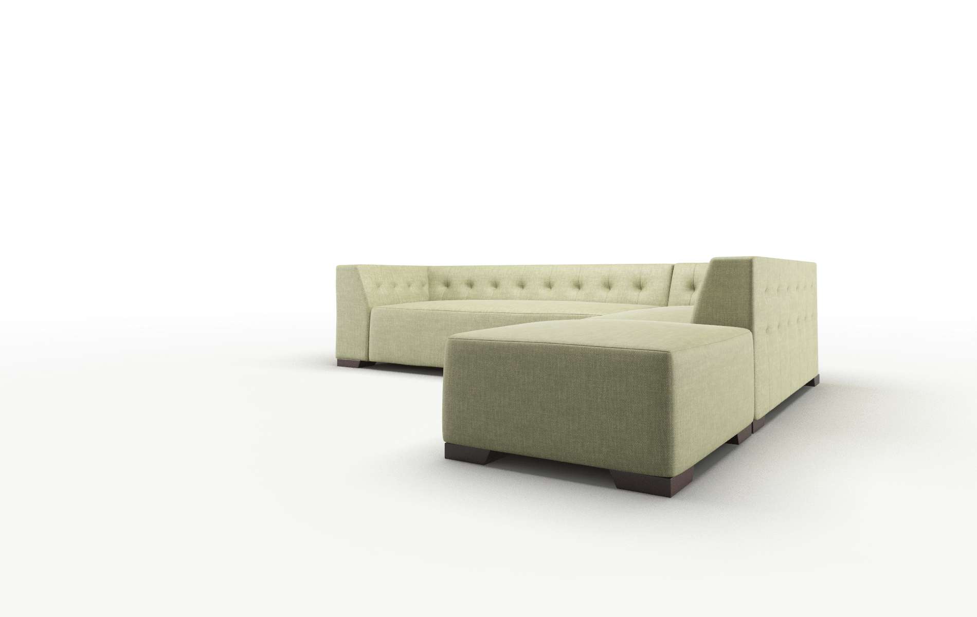 Palermo Leslie Lawn Panel espresso legs 4