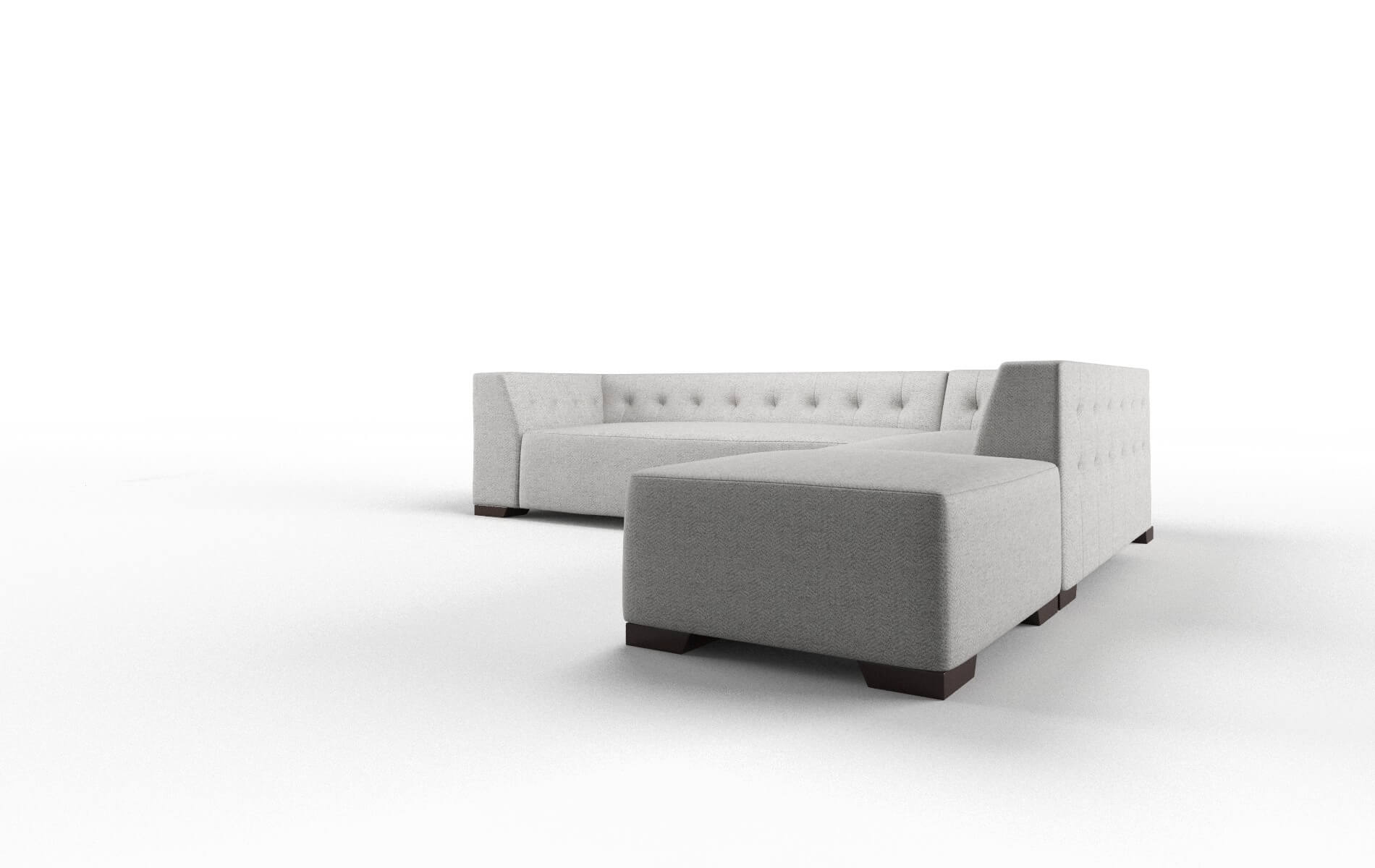 Palermo Malibu Dove Panel espresso legs 4