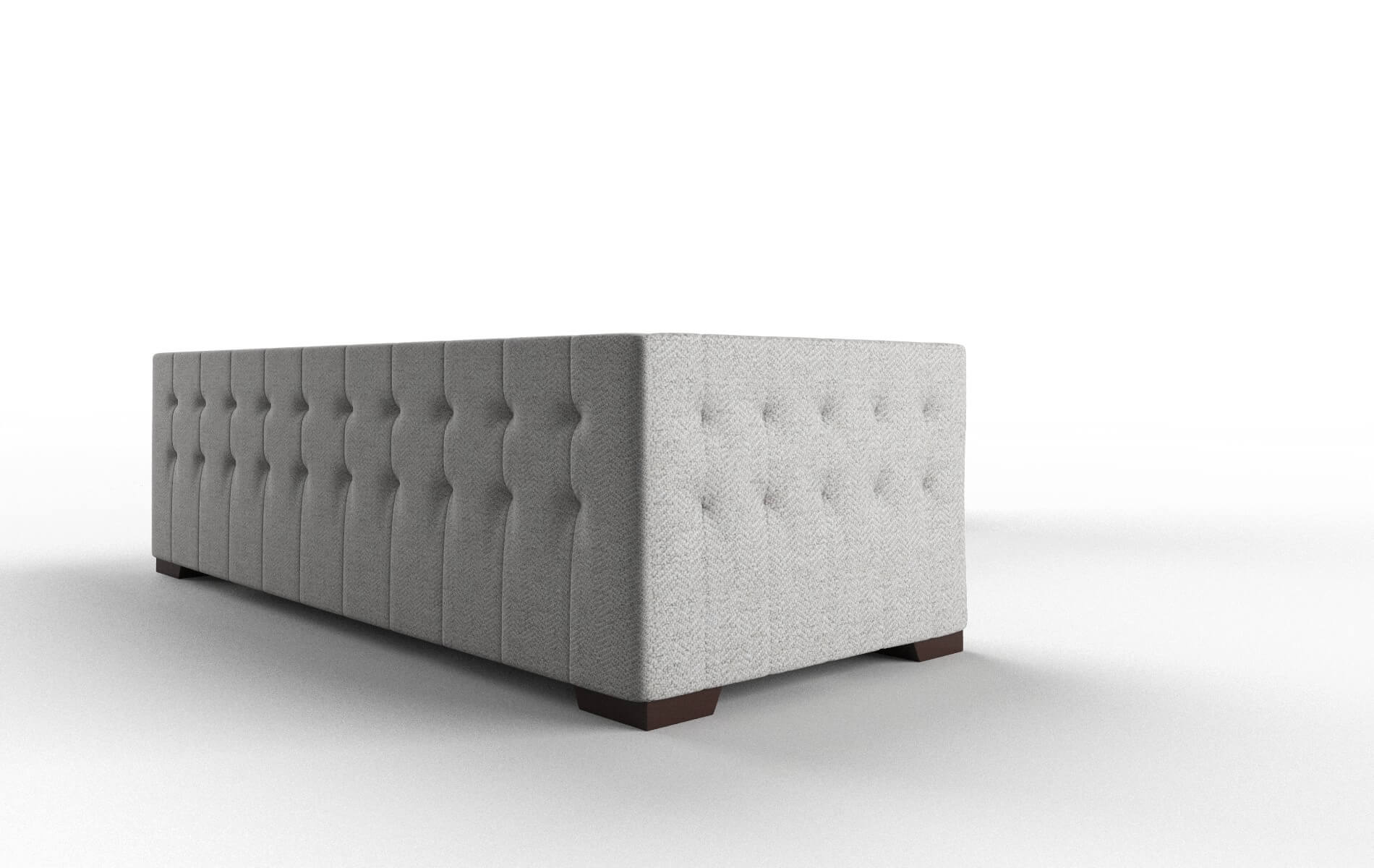 Palermo Malibu Dove Sectional espresso legs 3