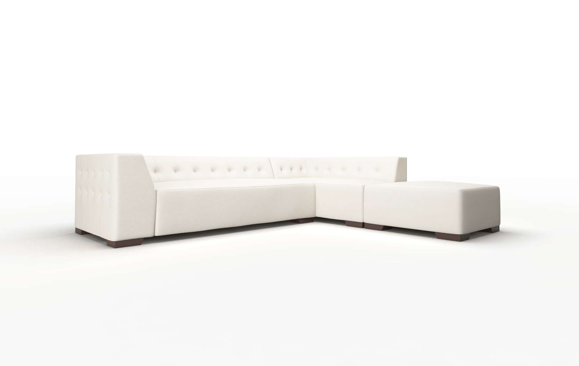 Palermo Malibu Linen Panel espresso legs 2