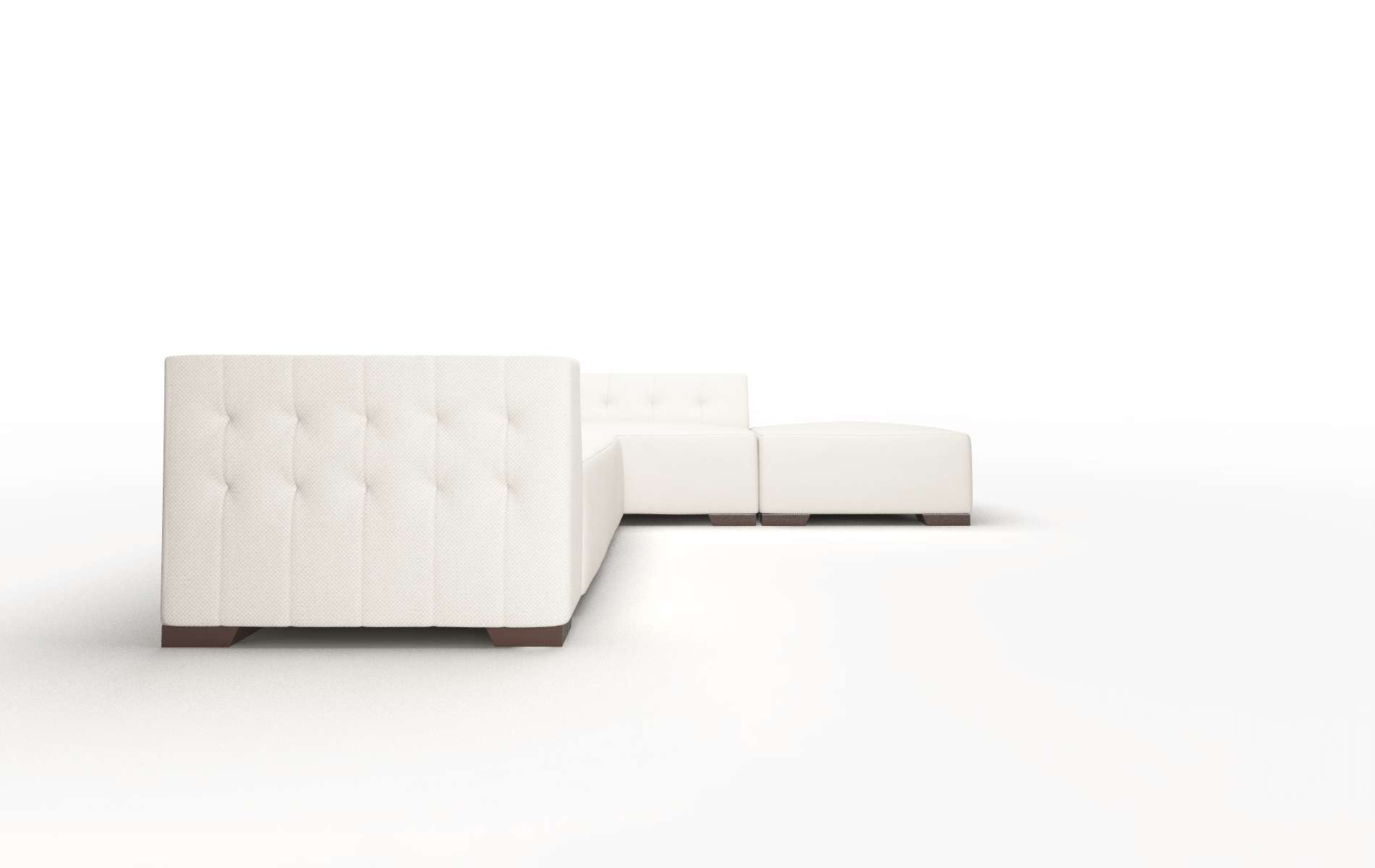 Palermo Malibu Linen Panel espresso legs 3