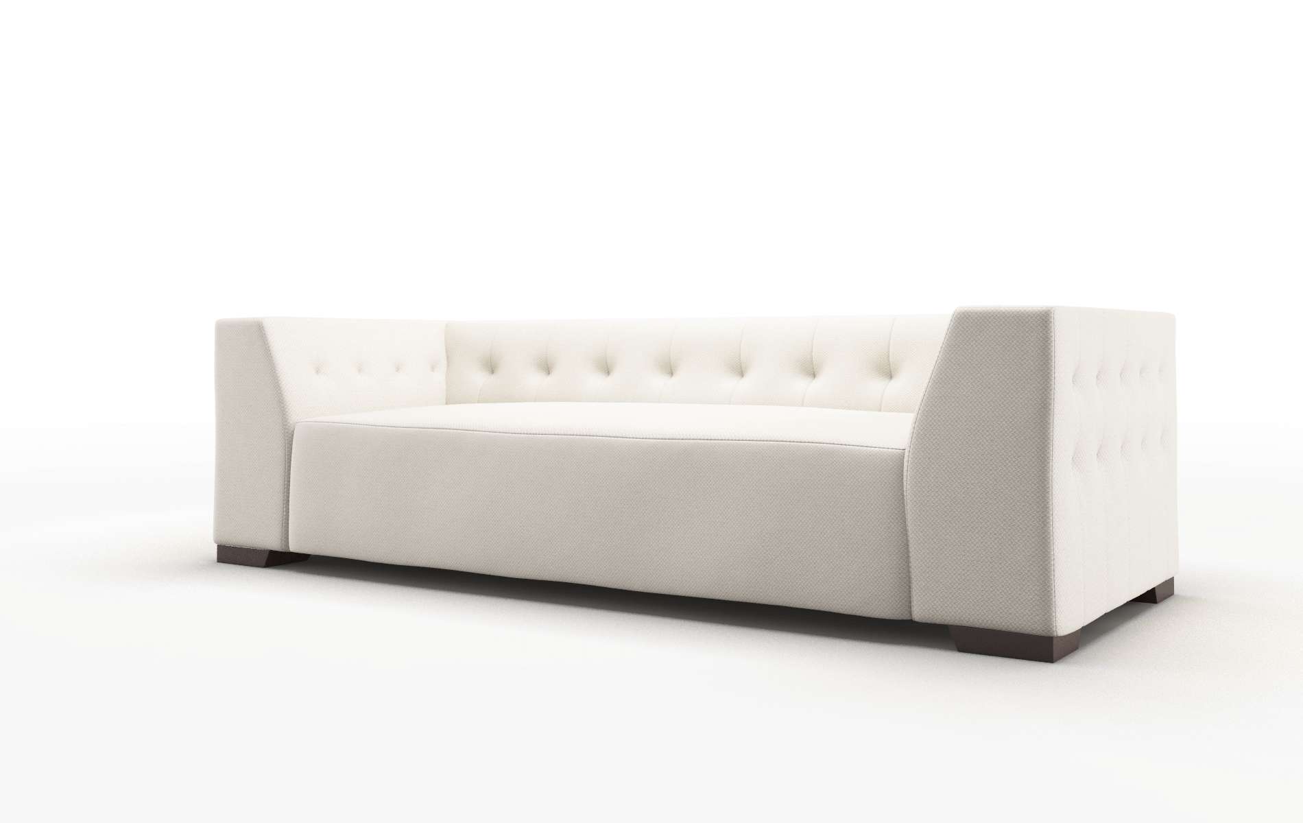 Palermo Malibu Linen Sofa espresso legs 4