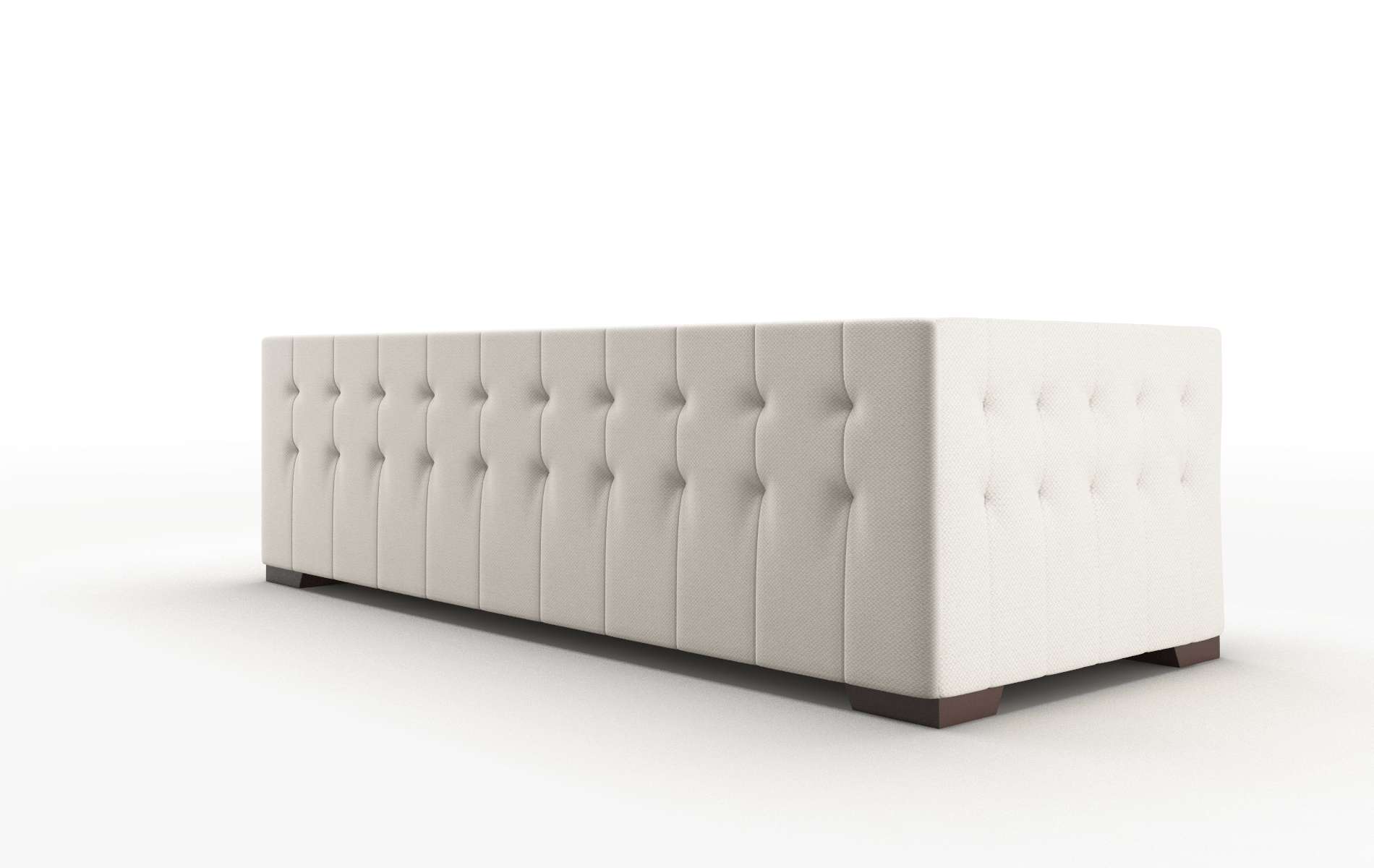 Palermo Malibu Linen Sofa espresso legs 5