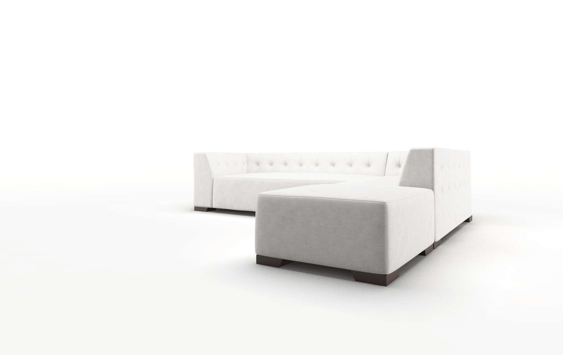 Palermo Malibu Sand Panel espresso legs 4