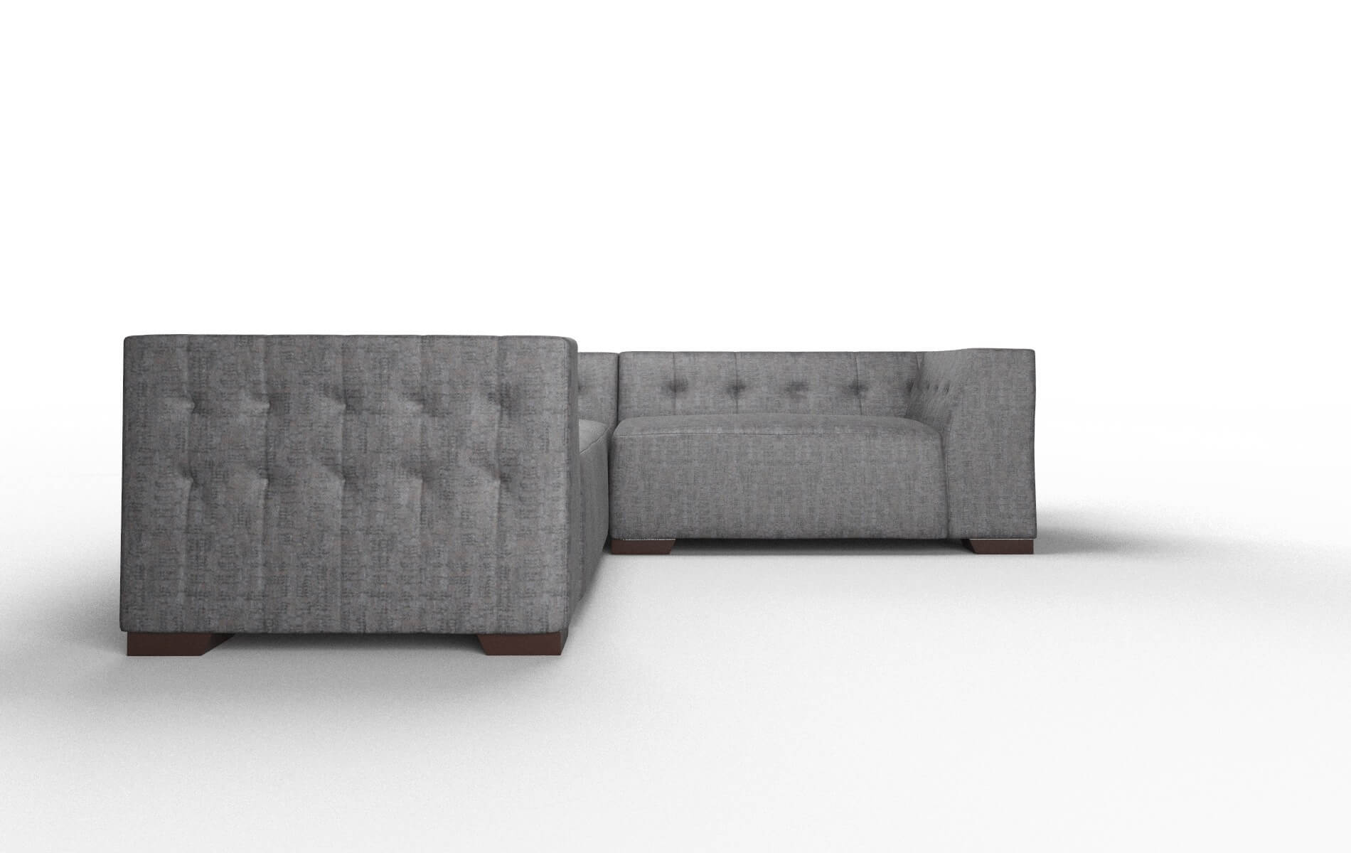 Palermo Marcy Baltic Sectional espresso legs 2