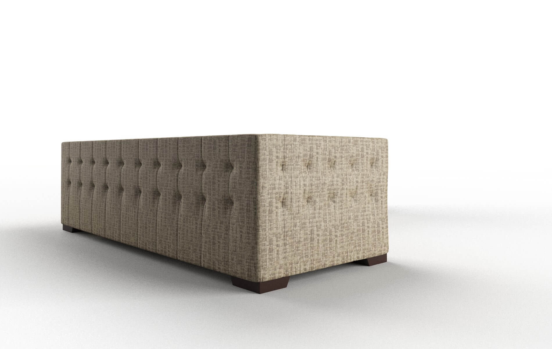 Palermo Marcy Camel Sectional espresso legs 3