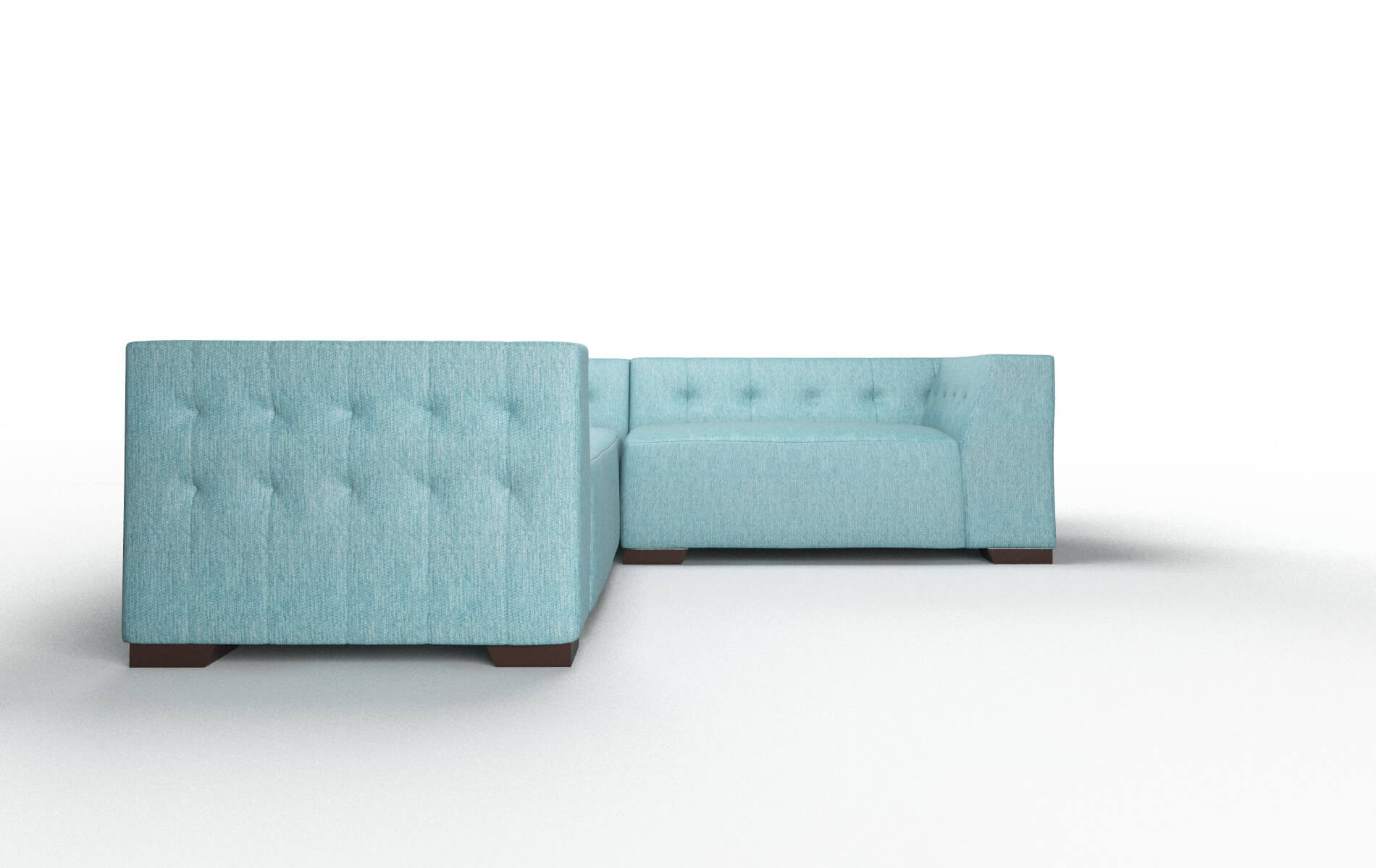 Palermo Naples Pool Sectional espresso legs 2