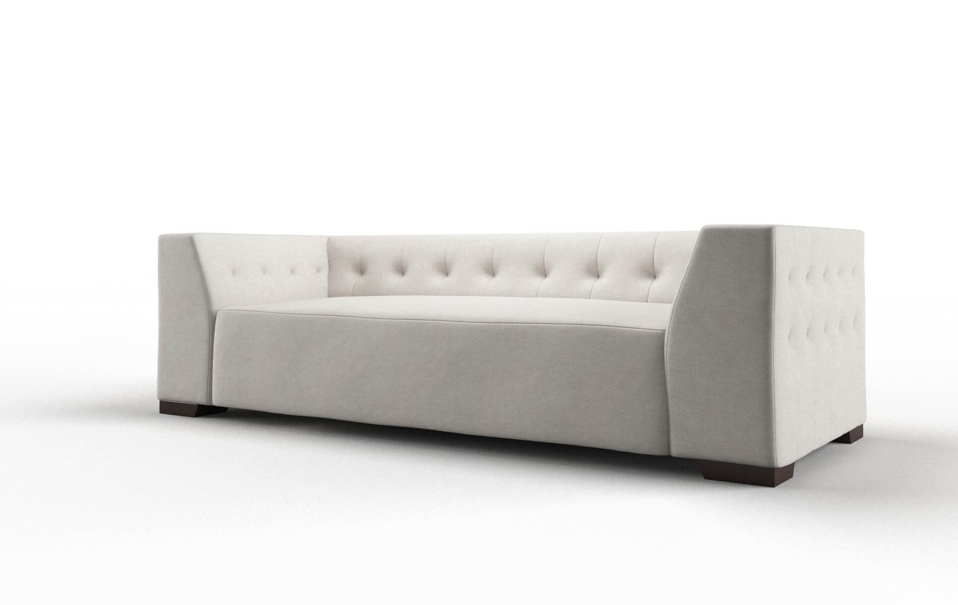 Palermo Noble Grey Sofa espresso legs 4