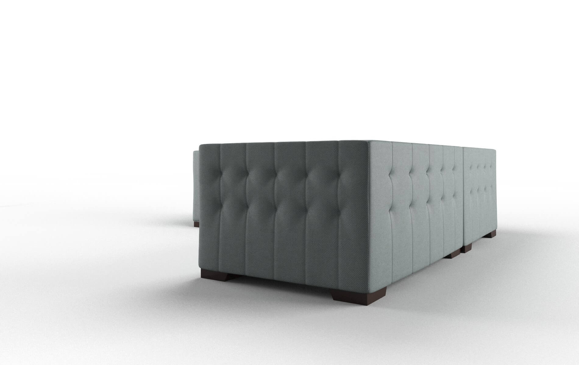 Palermo Oakley Baltic Sectional espresso legs 4