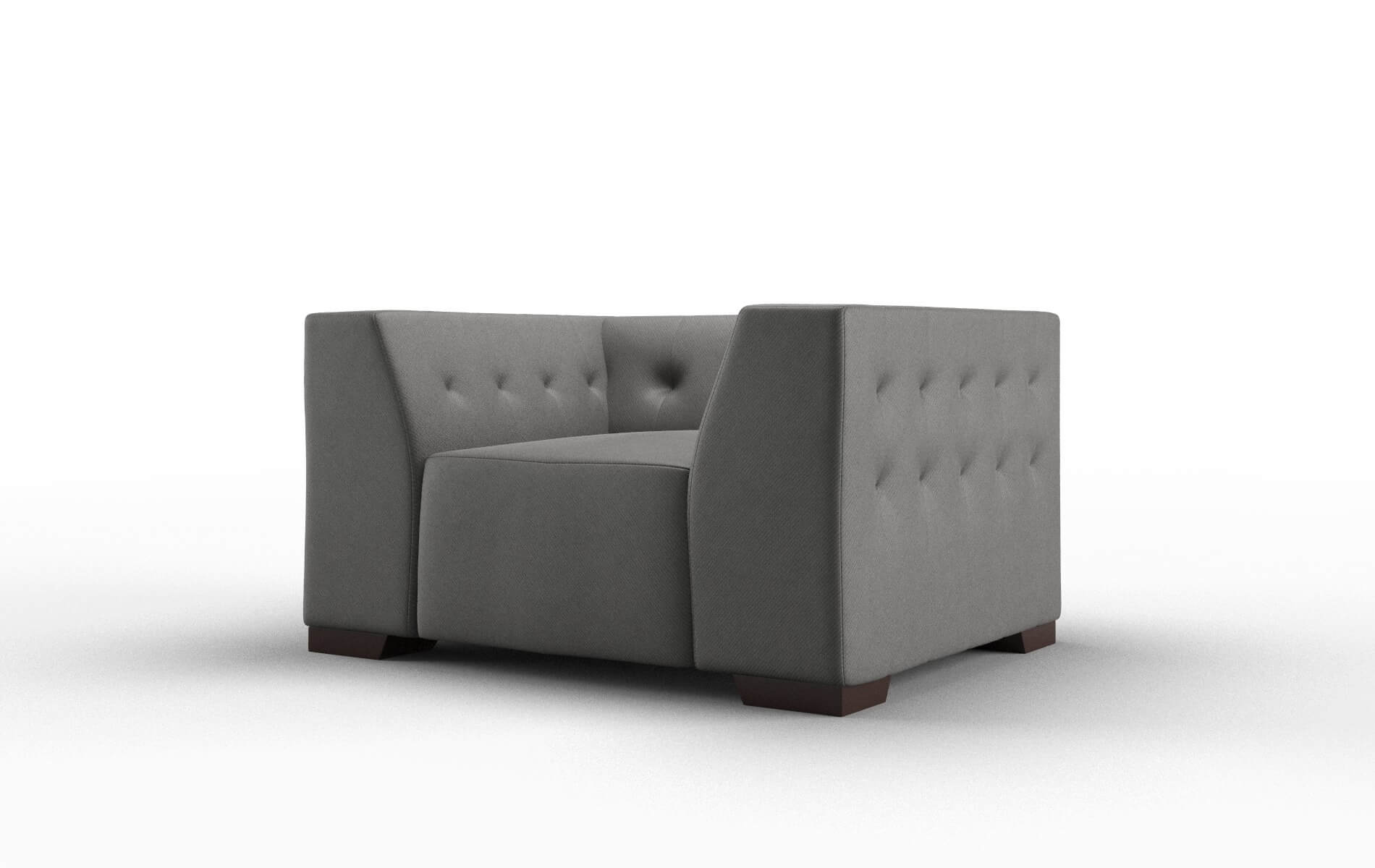 Palermo Oakley Charcoal Chair espresso legs 4