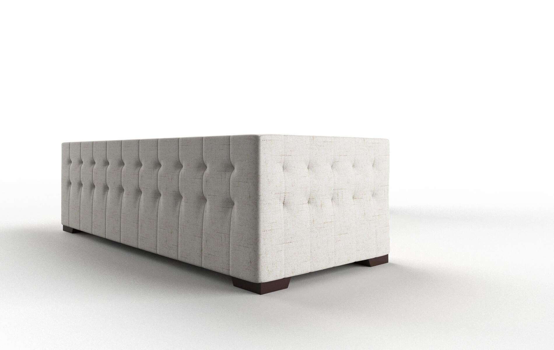 Palermo Oceanside Natural Sectional espresso legs 3