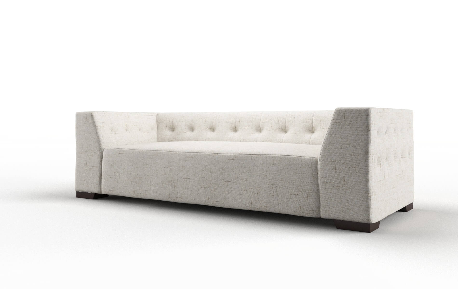 Palermo Oceanside Natural Sofa espresso legs 4