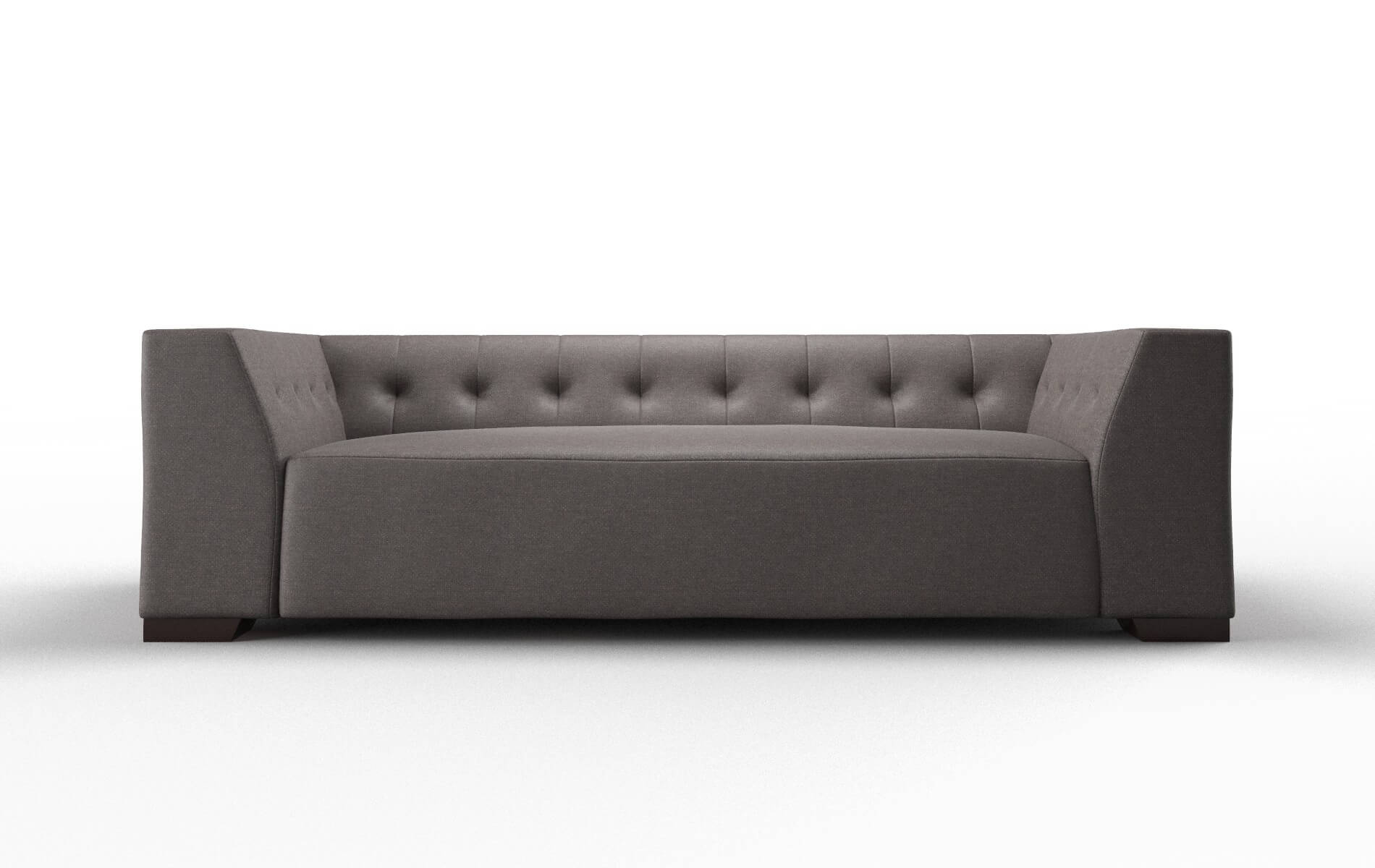 Palermo Oscar chocolate Sofa Espresso Legs  1