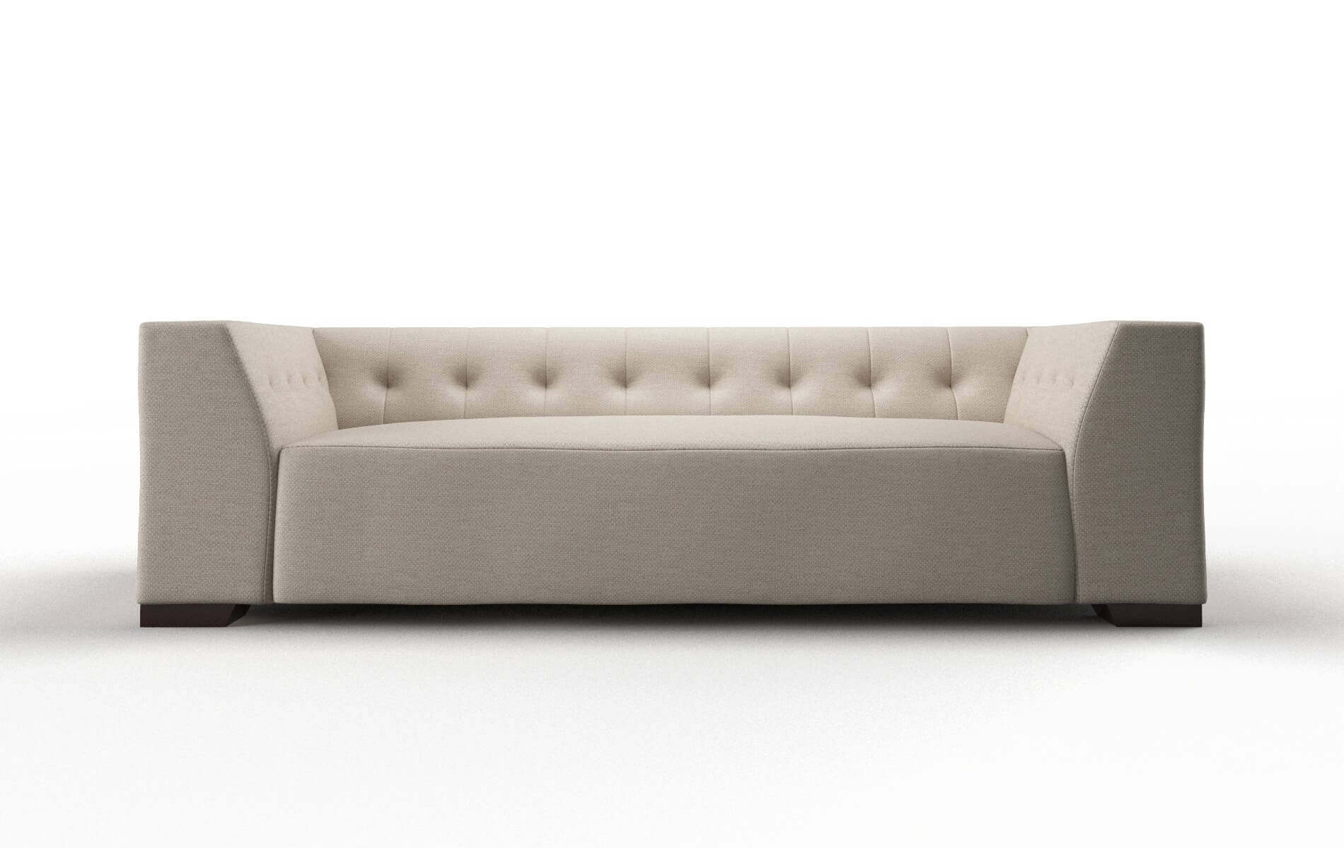 Palermo Oscar linen Sofa Espresso Legs  1