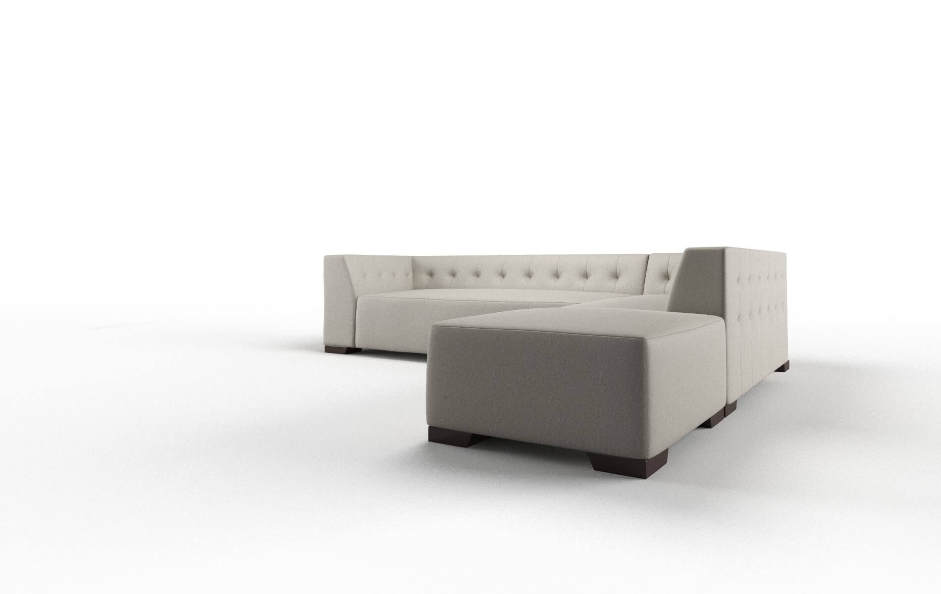 Palermo Oscar Silver Panel espresso legs 4