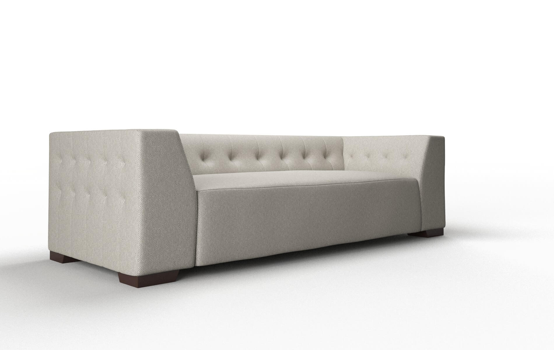 Palermo Oscar Silver Sofa espresso legs 2