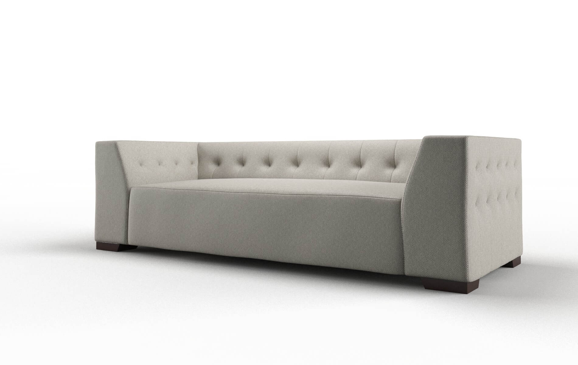 Palermo Oscar Silver Sofa espresso legs 4