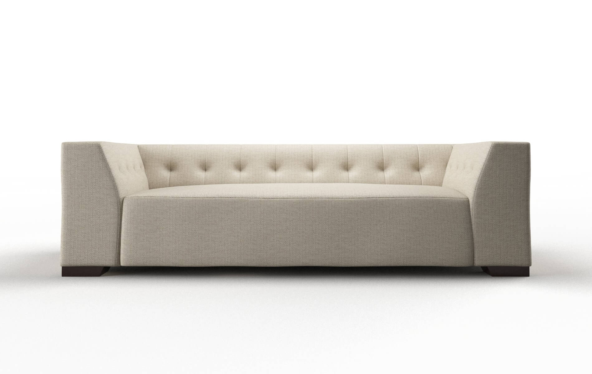 Palermo Parker Linen Sofa espresso legs 1