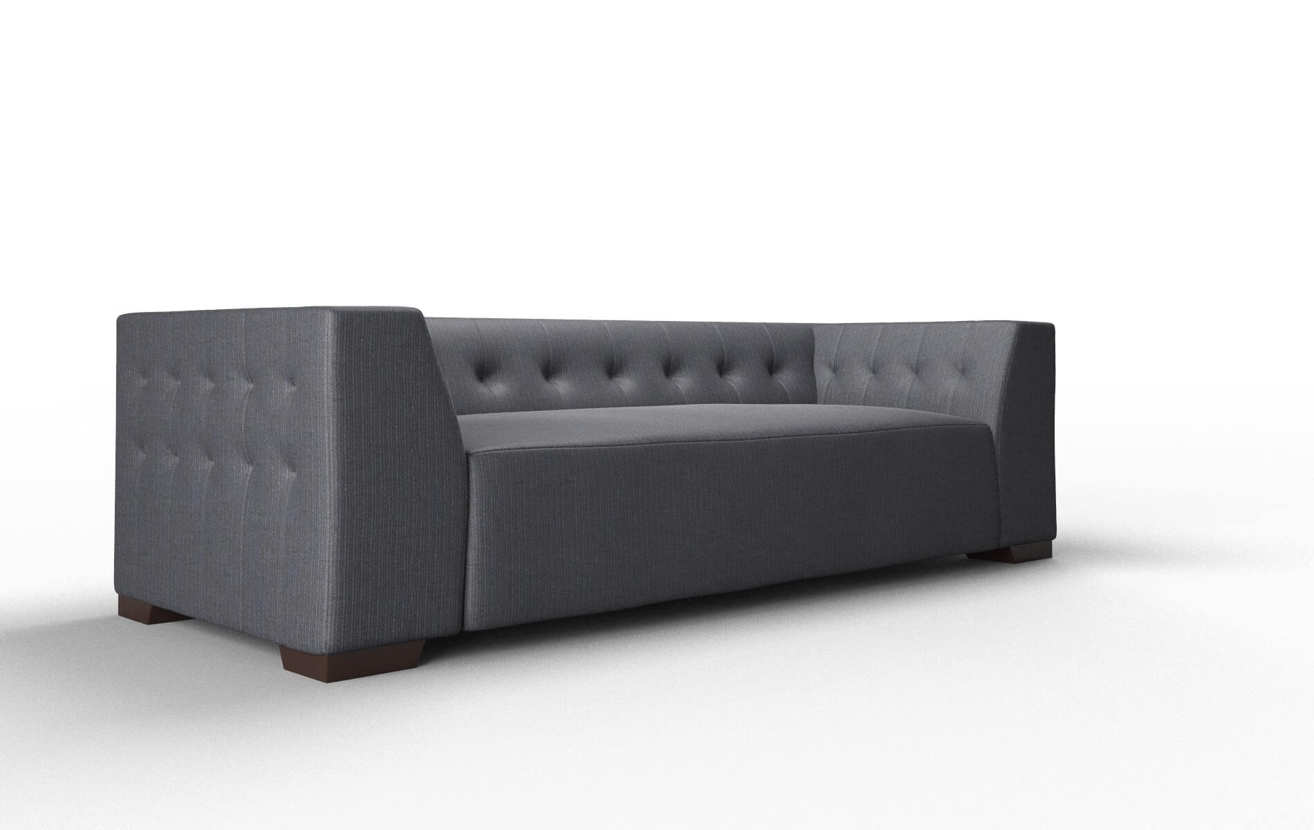 Palermo Parker Midnight Sofa espresso legs 2