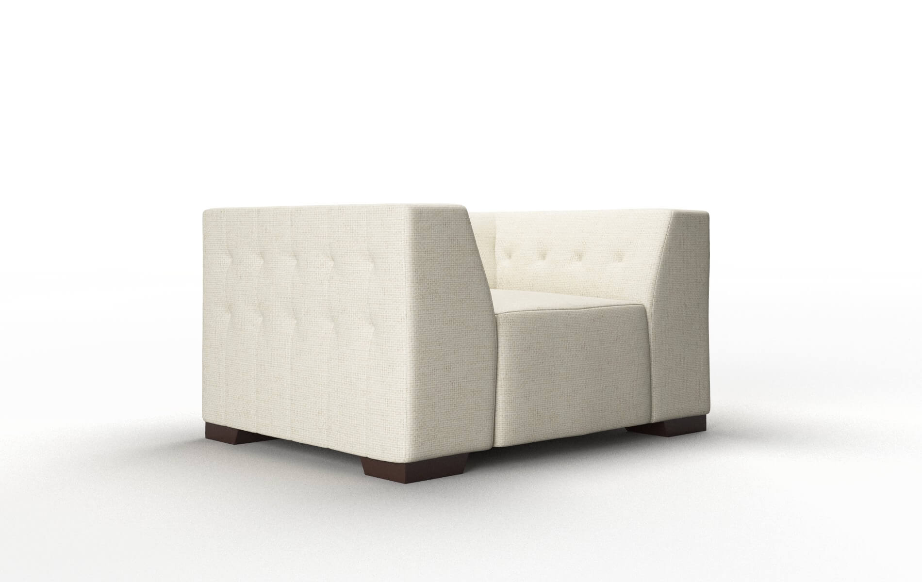 Palermo Phoenix Ivory Chair espresso legs 2