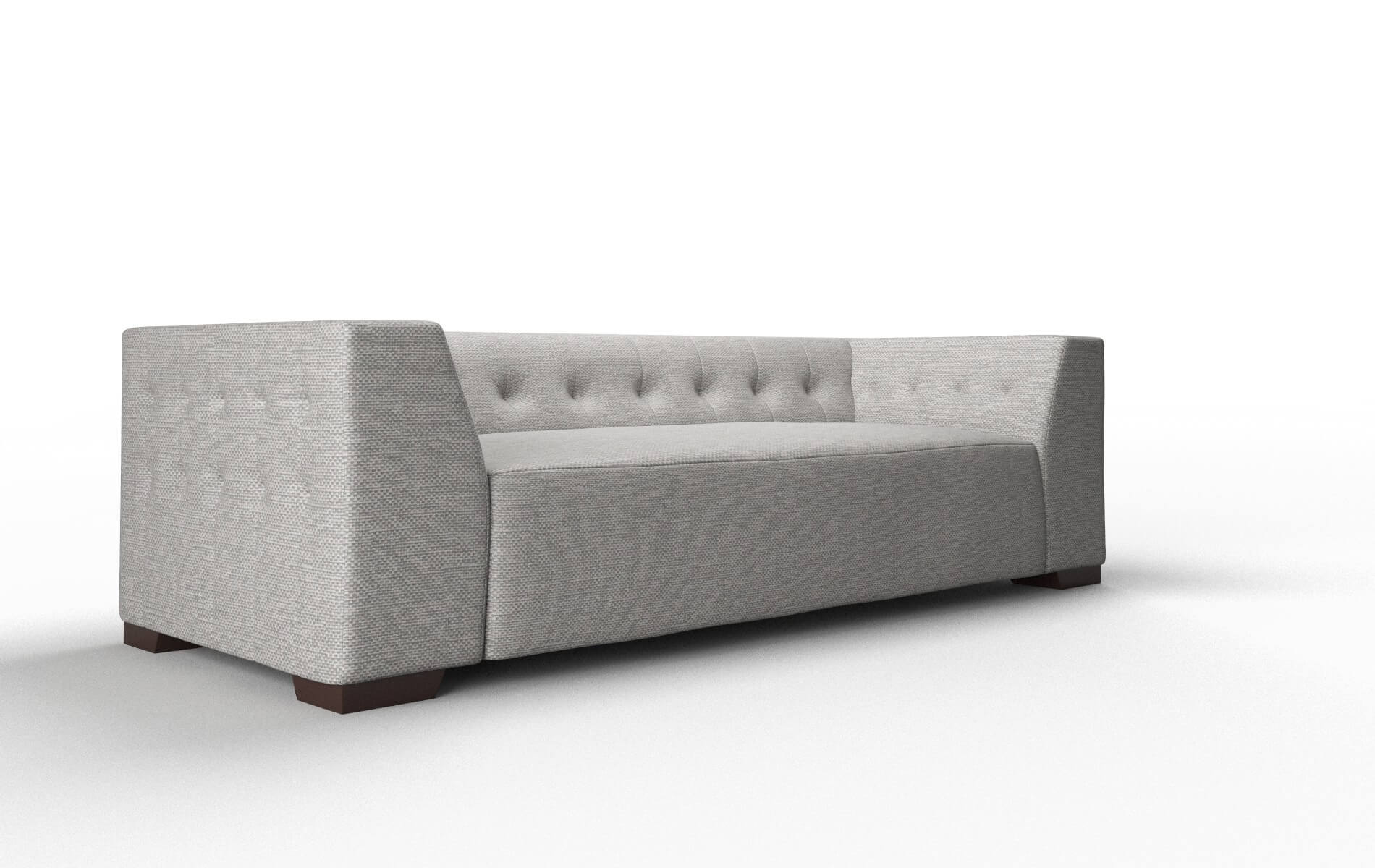 Palermo Phoenix Smoke Sofa espresso legs 2
