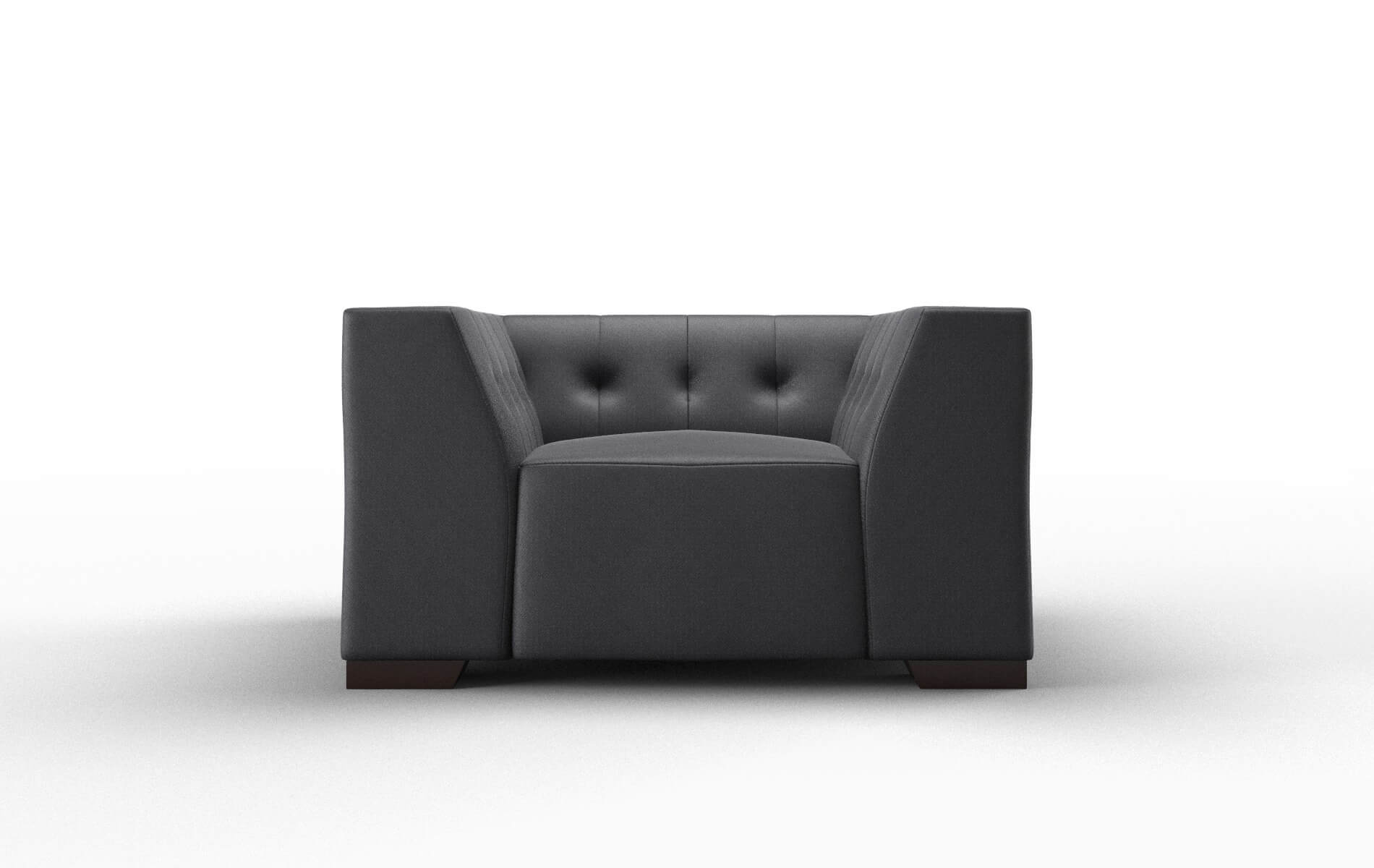 Palermo Redondo Navy Chair espresso legs 1