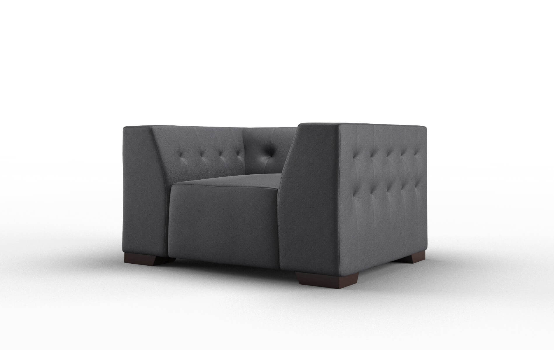 Palermo Redondo Navy Chair espresso legs 4