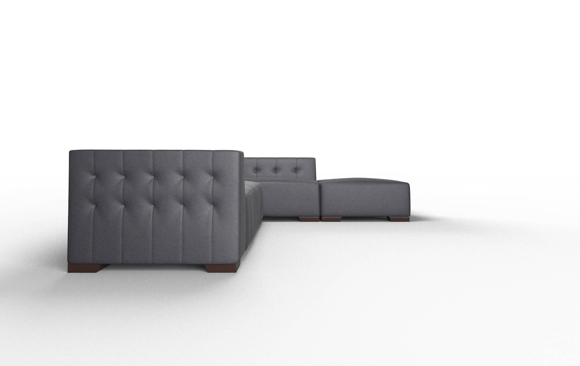 Palermo Redondo Navy Panel espresso legs 3