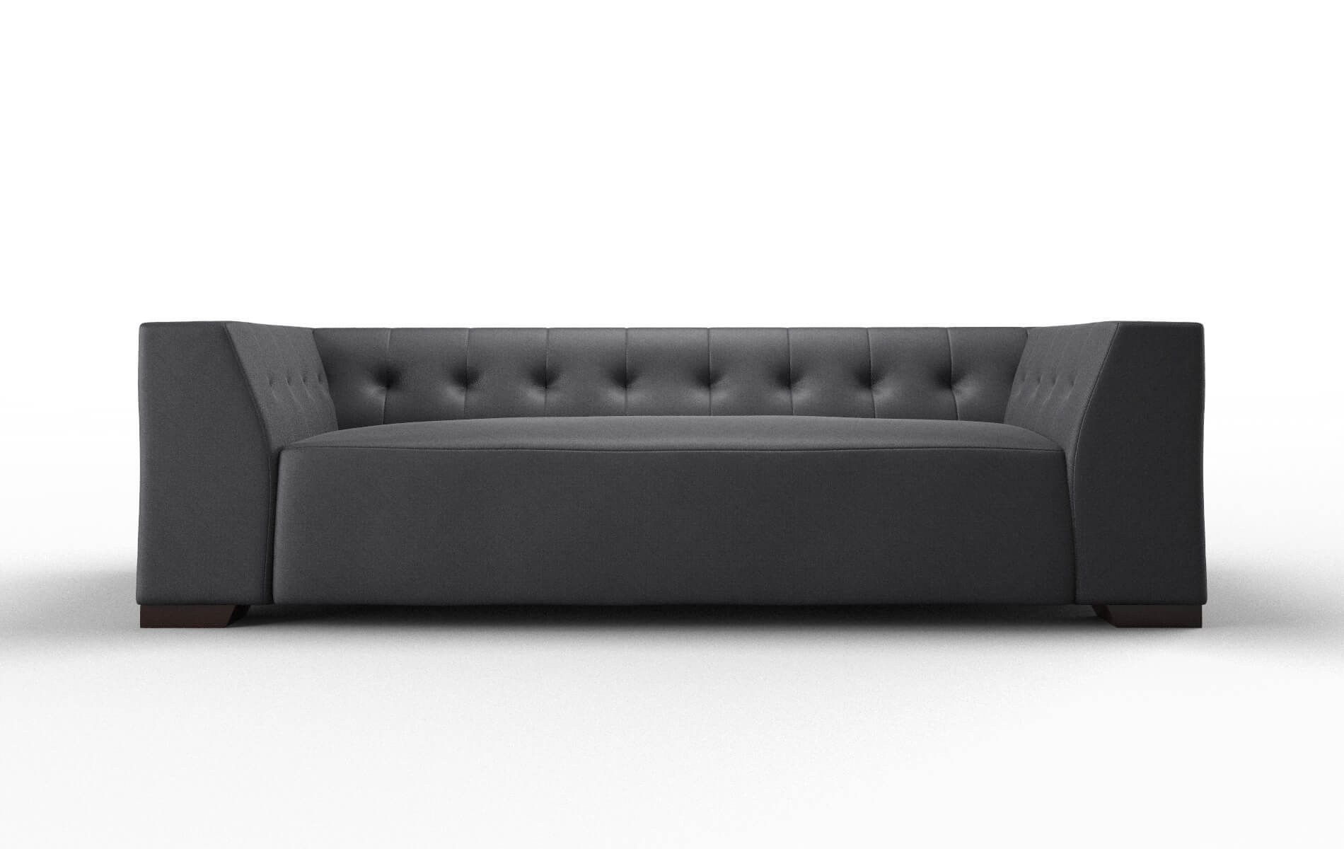 Palermo Redondo Navy Sofa espresso legs 1