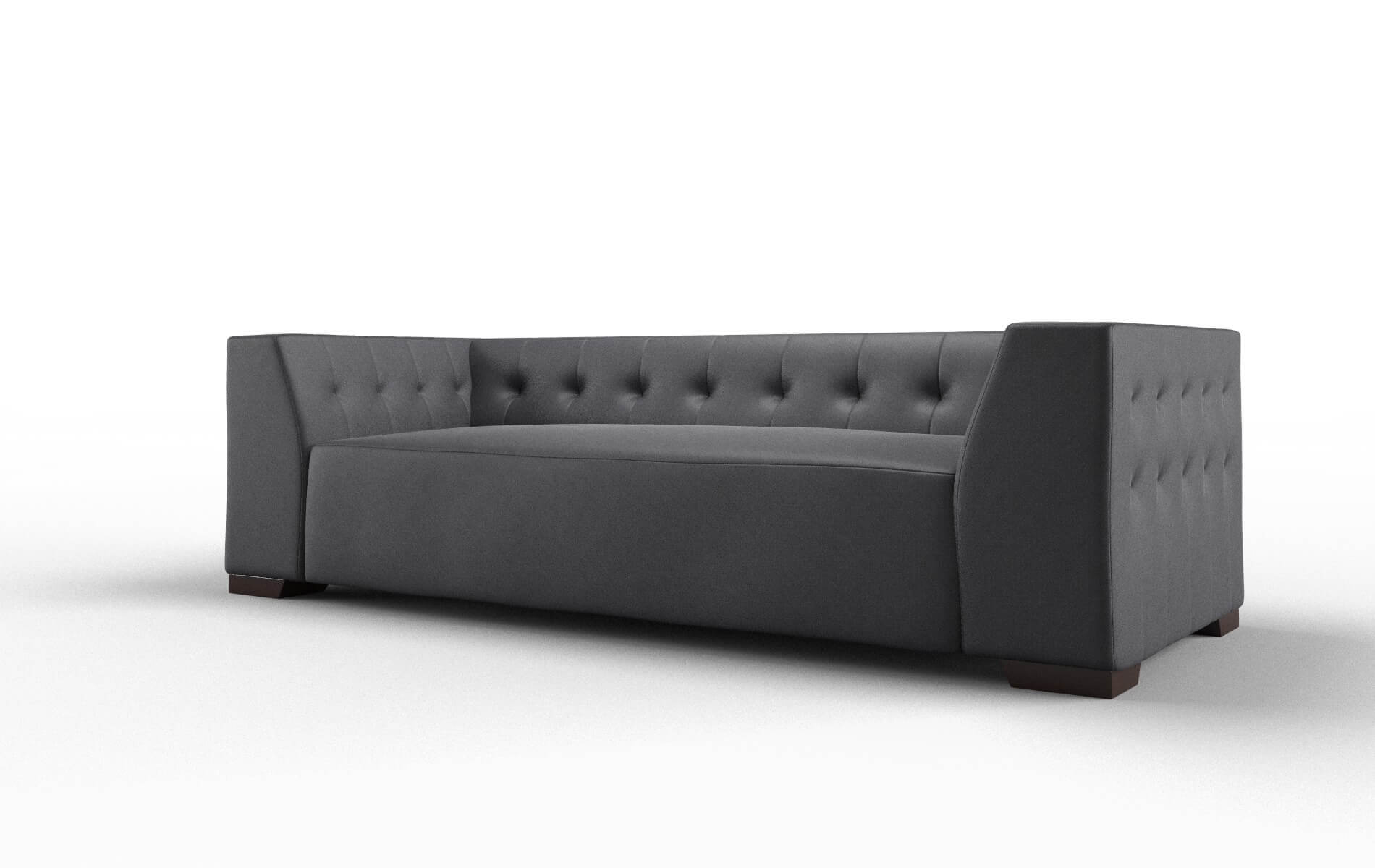 Palermo Redondo Navy Sofa espresso legs 4