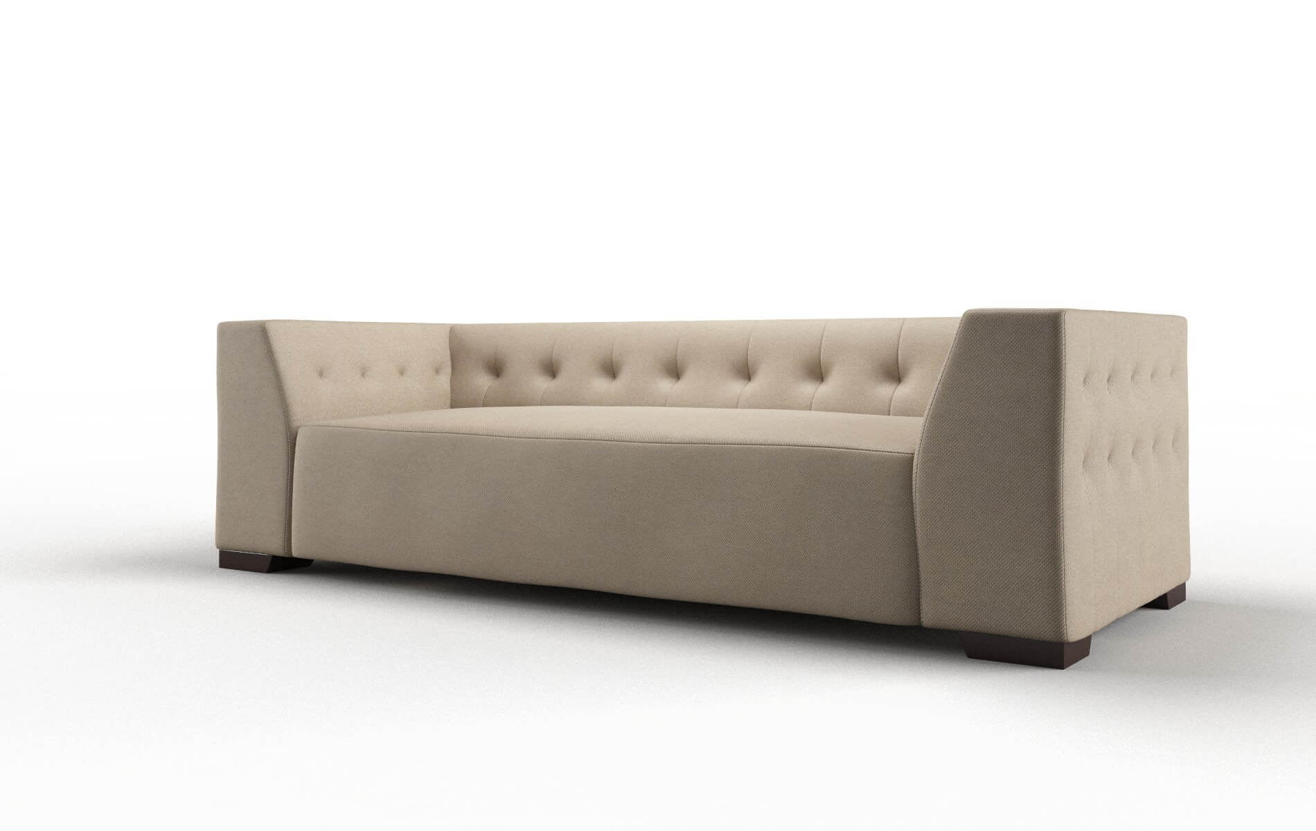 Palermo Rocket Cappuccino Sofa espresso legs 4