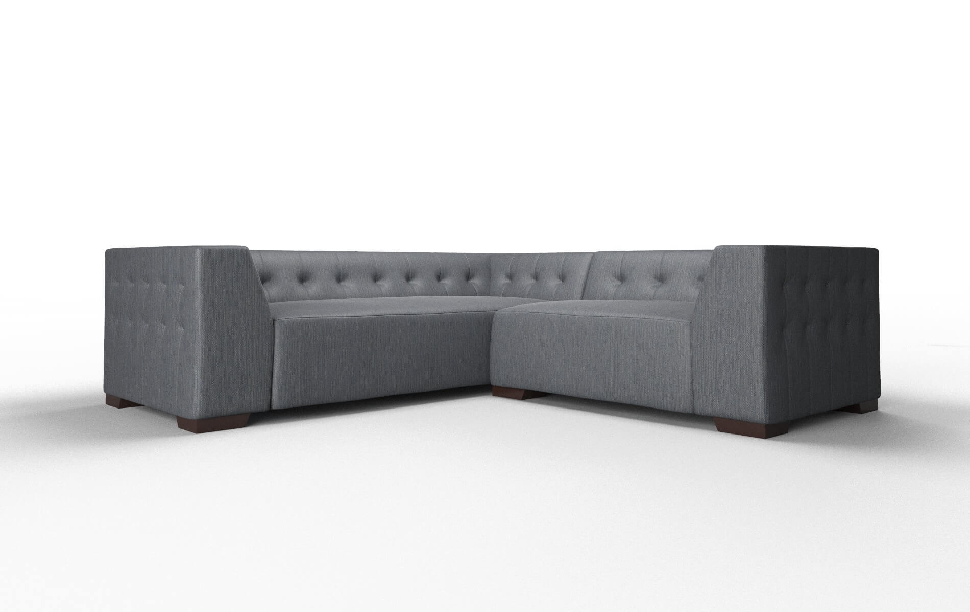 Palermo Rocket Eclipse Sectional espresso legs 1
