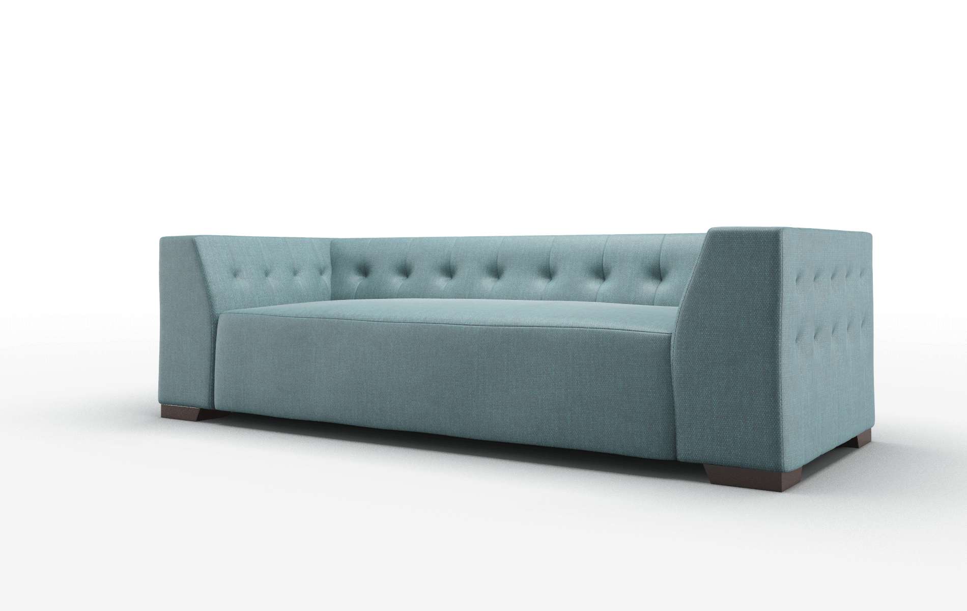 Palermo Rocket Peacock Sofa espresso legs 4