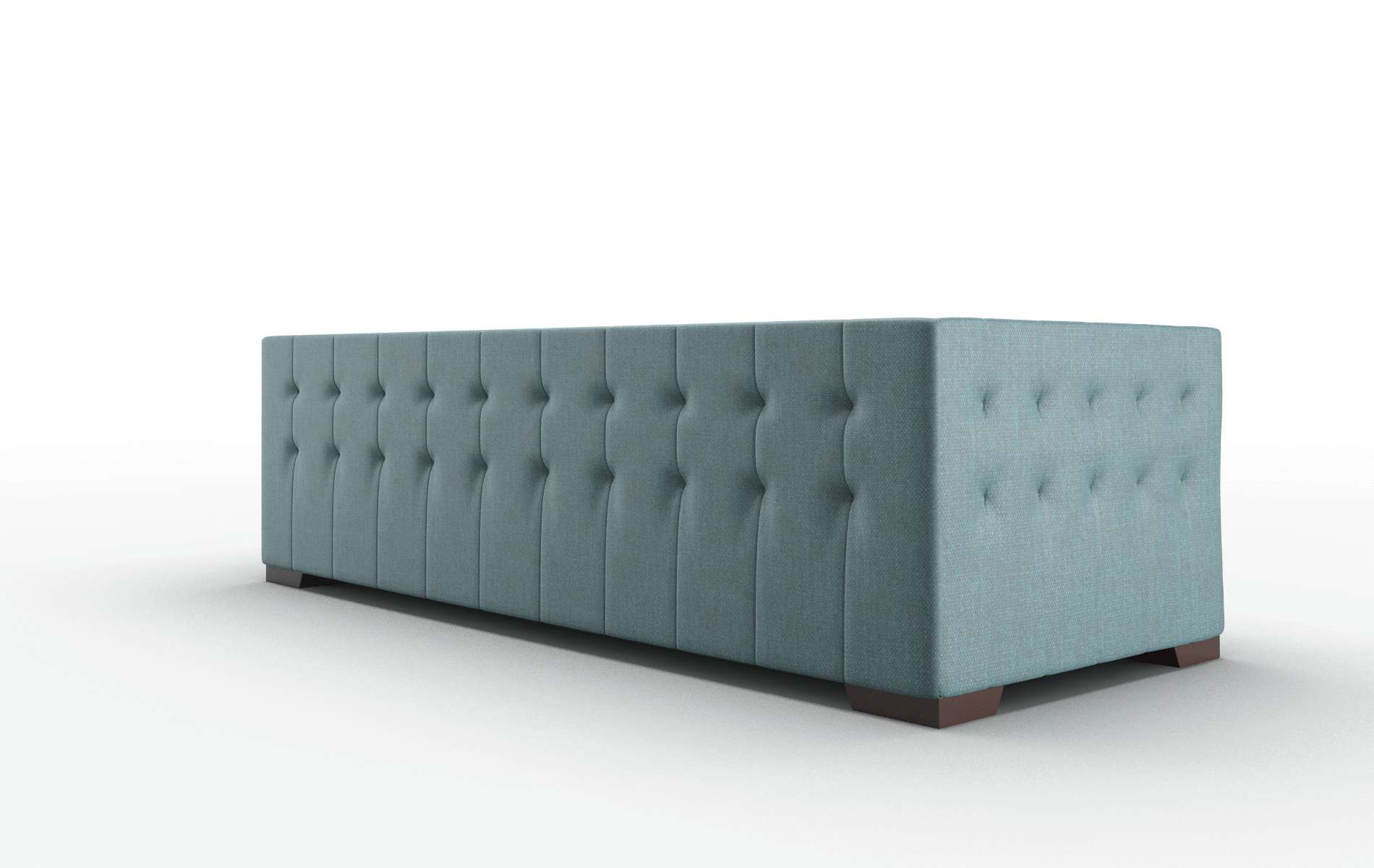 Palermo Rocket Peacock Sofa espresso legs 5