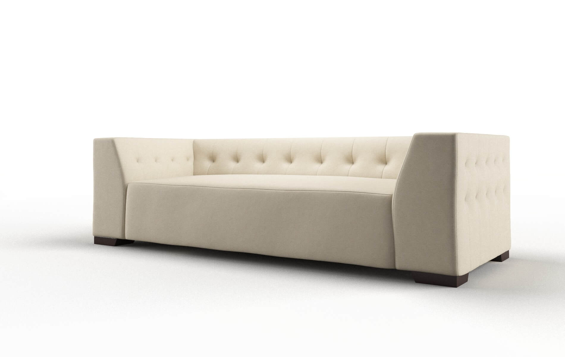 Palermo Rocket Sand Sofa espresso legs 4